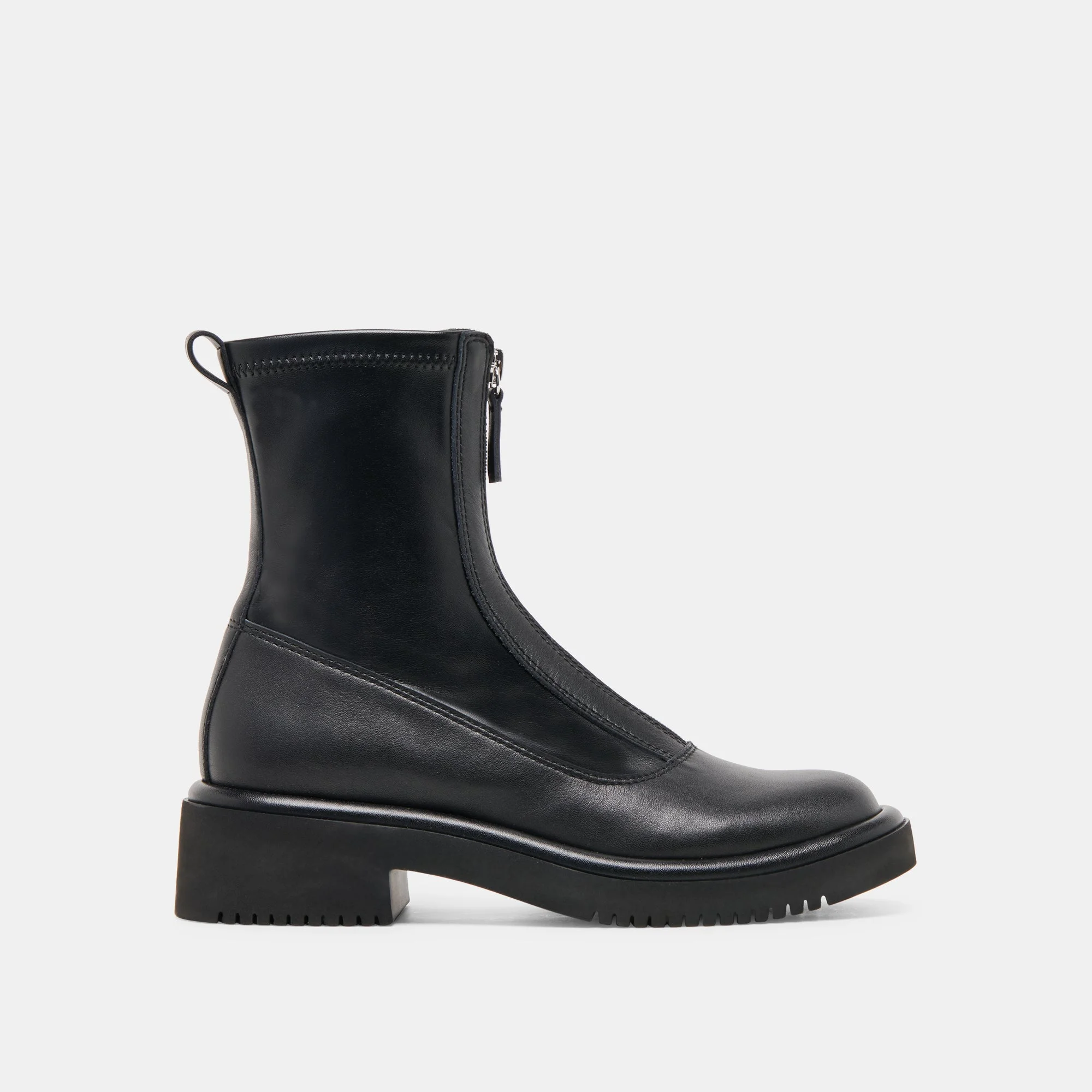 SHANTE BOOTS BLACK LEATHER - 1