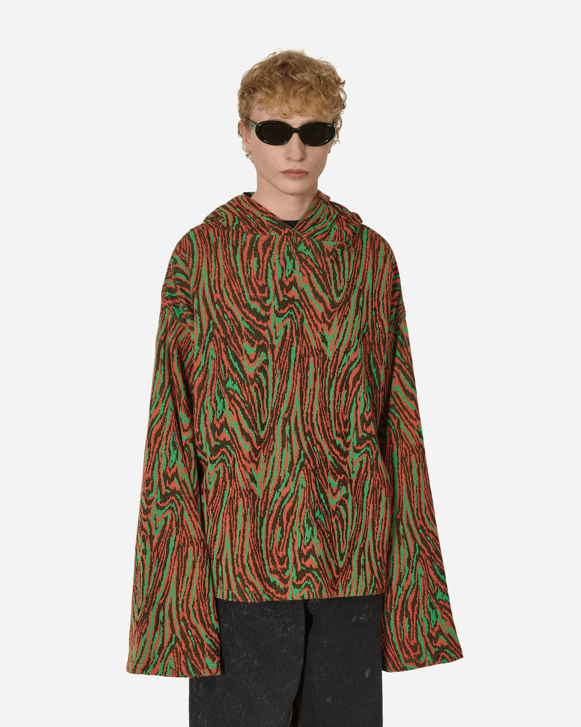 Flow Jacquard Monster Hoodie Multicolor - 1