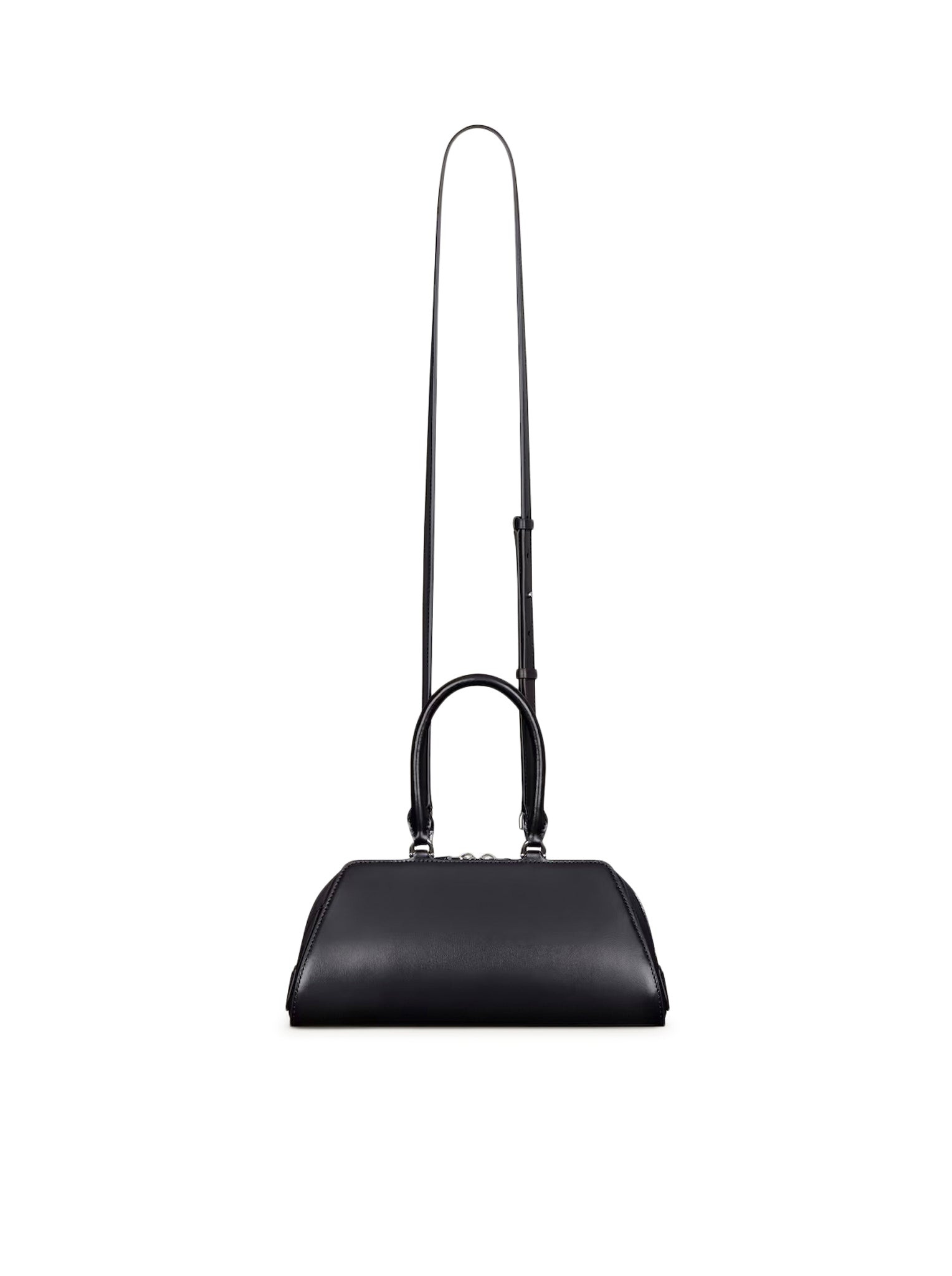 ANTIGONA EAST-WEST SMALL LEATHER BOX BAG - 4