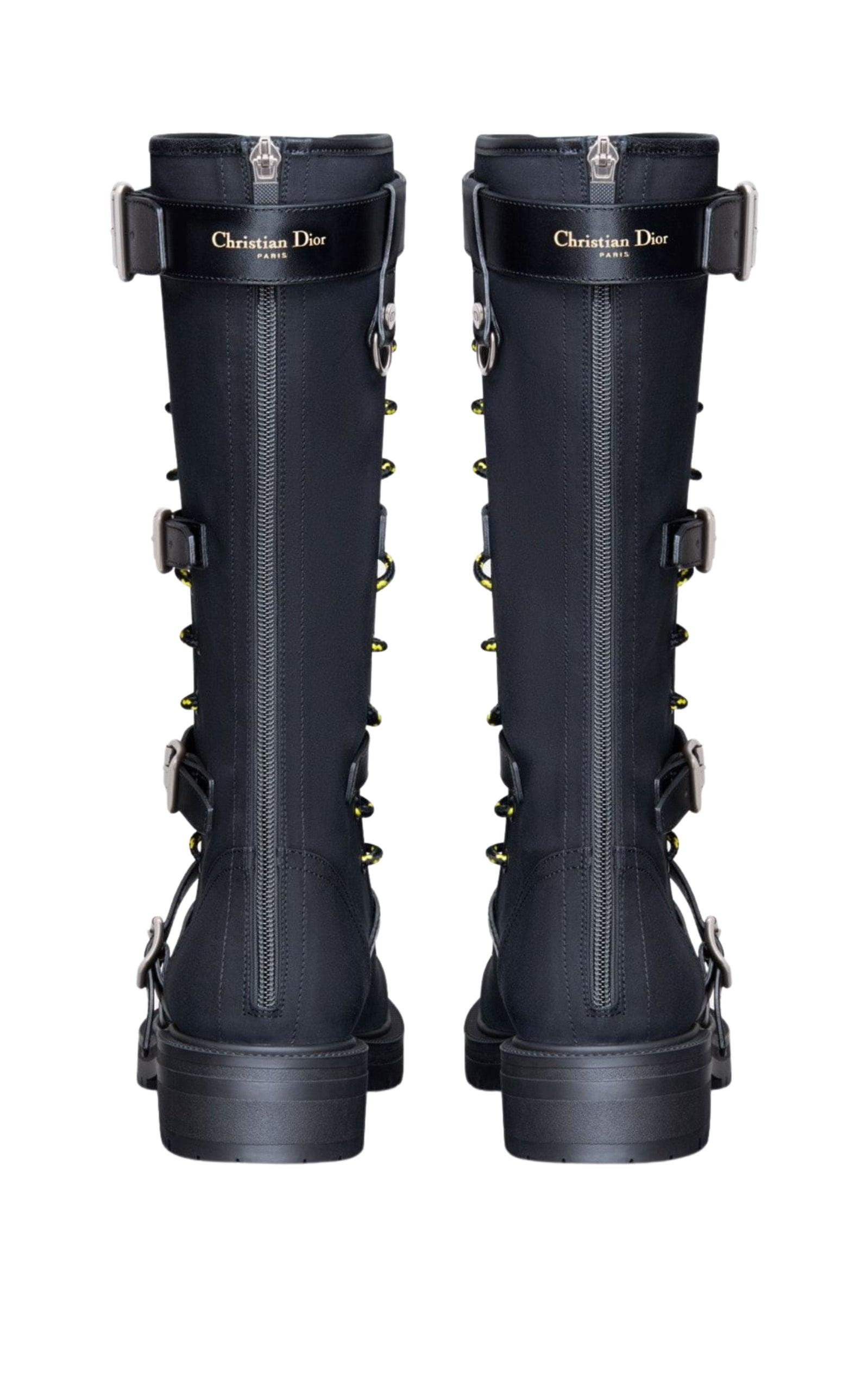 Dioranger Boots in Black Technical Fabric - 4