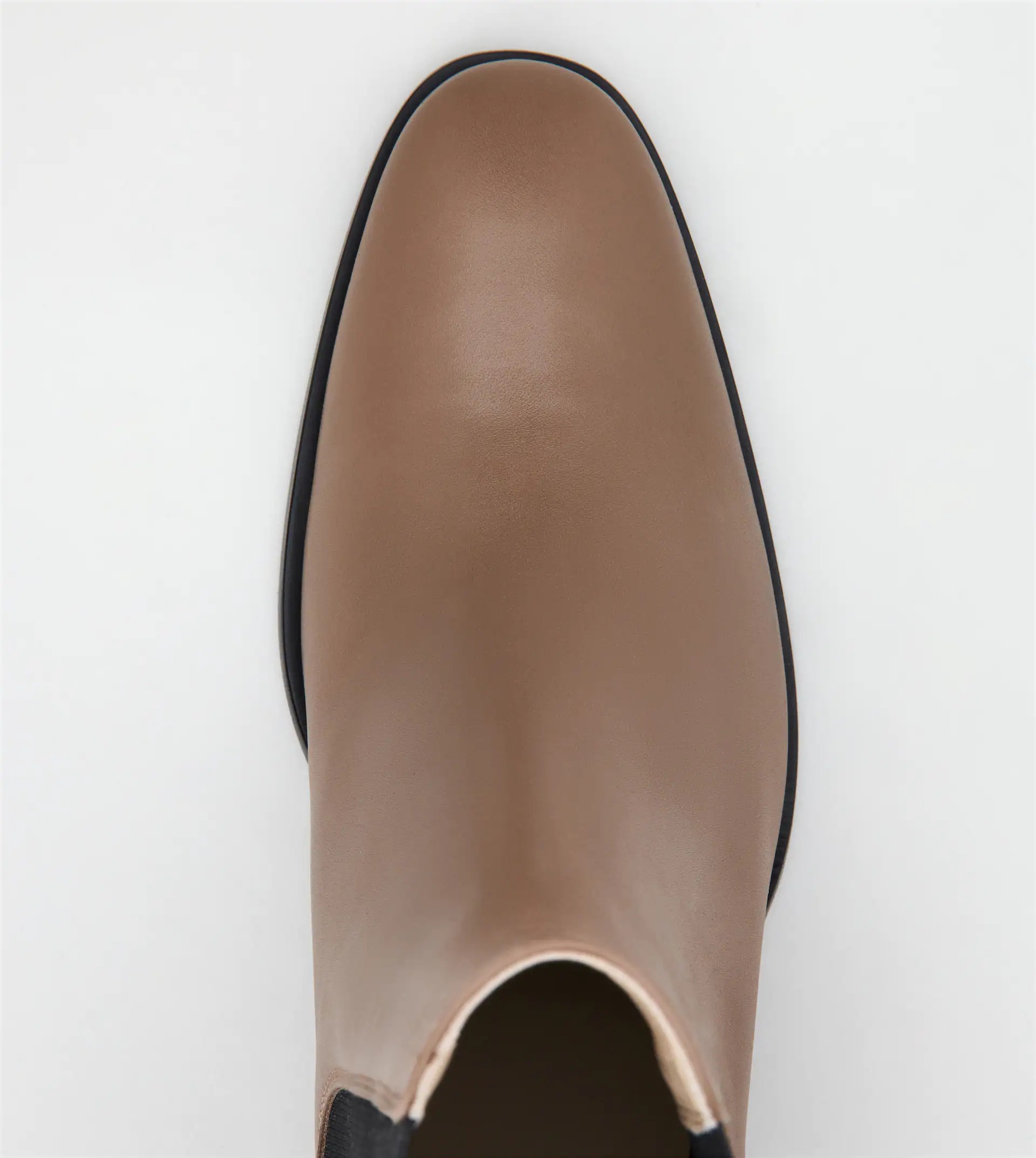 LEATHER BOOTS - BEIGE - 4