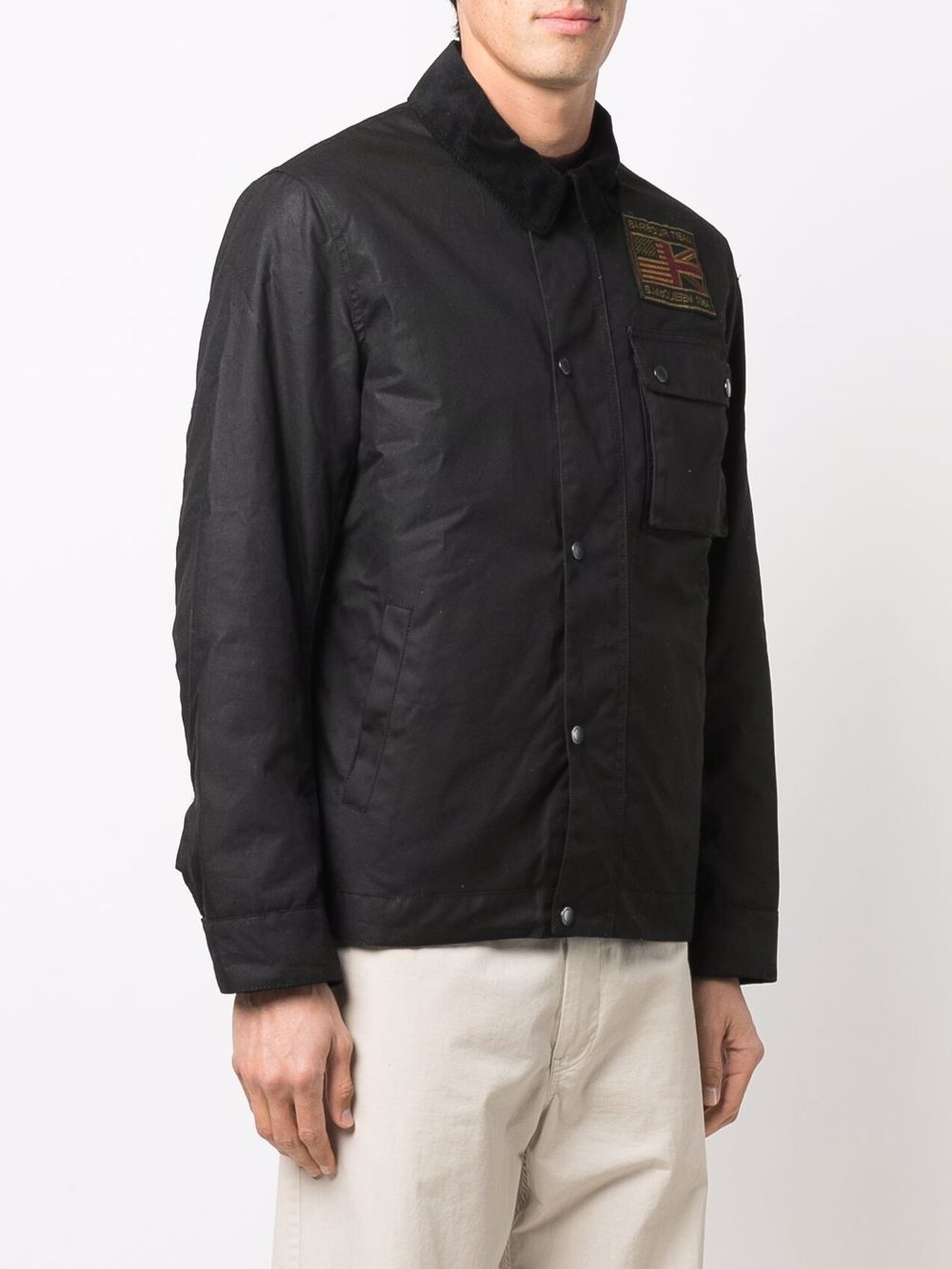 wax-effect field jacket - 3