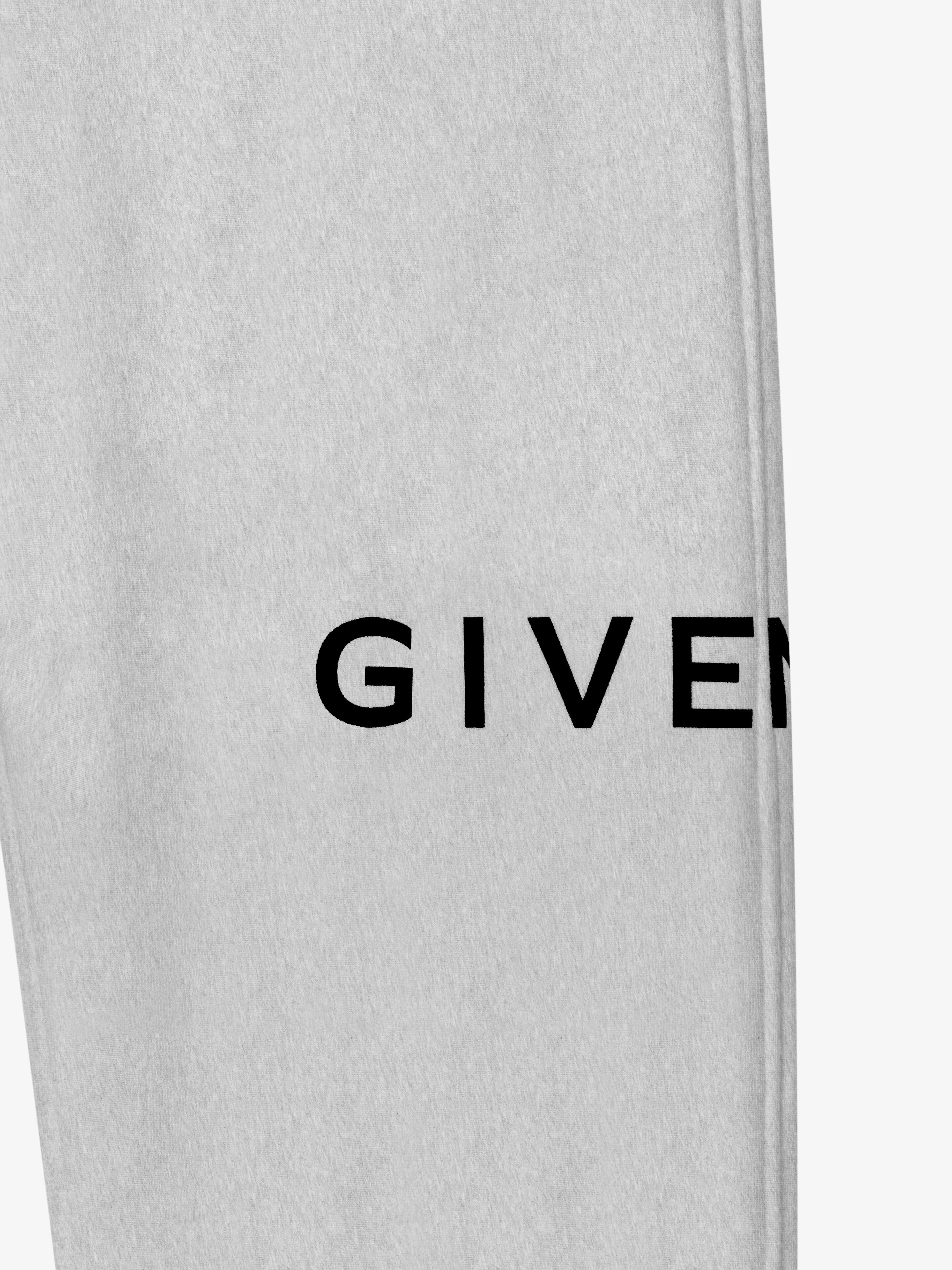 GIVENCHY ARCHETYPE SLIM FIT JOGGER PANTS IN FLEECE - 5