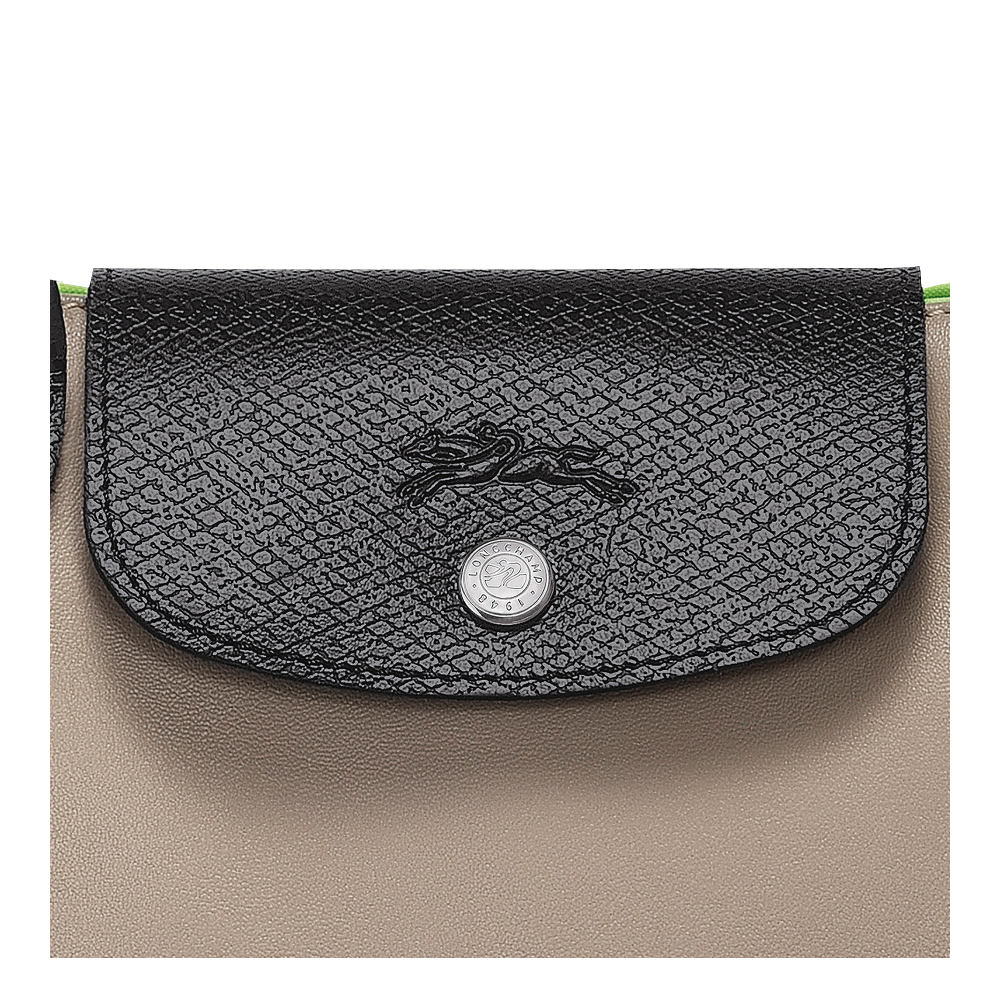 Cabas Longchamp M Tote bag Green Light - Canvas - 5