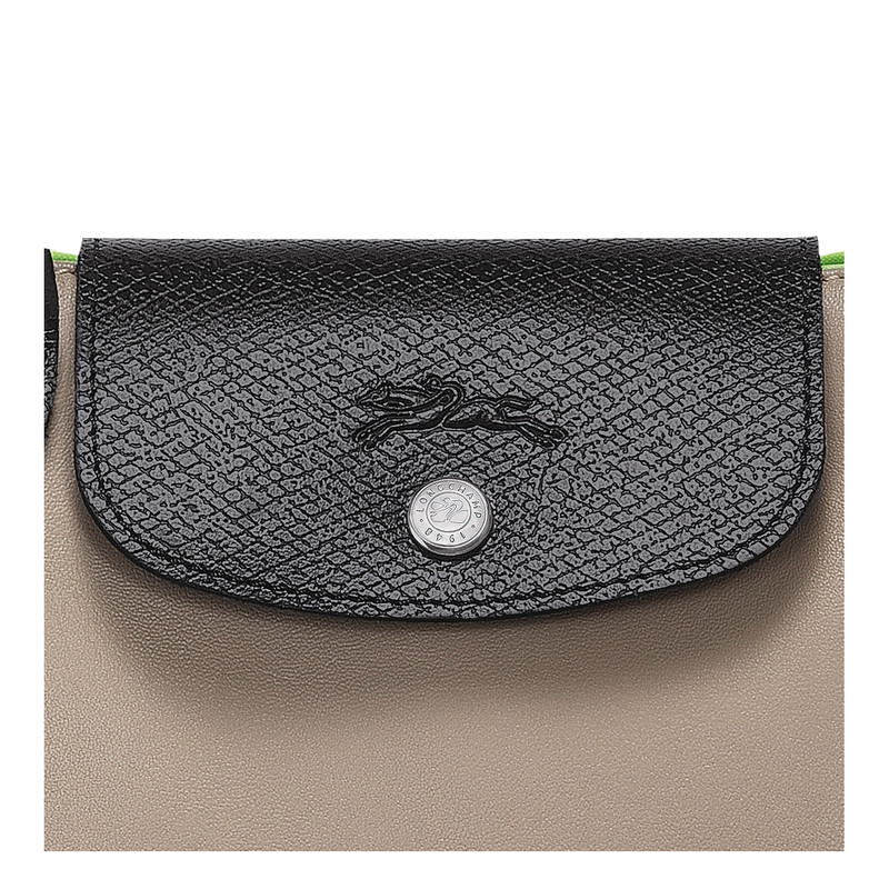 Cabas Longchamp M Tote bag Green Light - Canvas 5