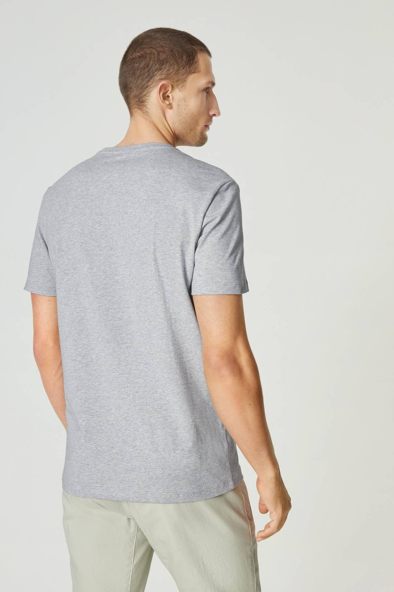 ROC T-SHIRT IN LIGHT GRAY MELANGE 3
