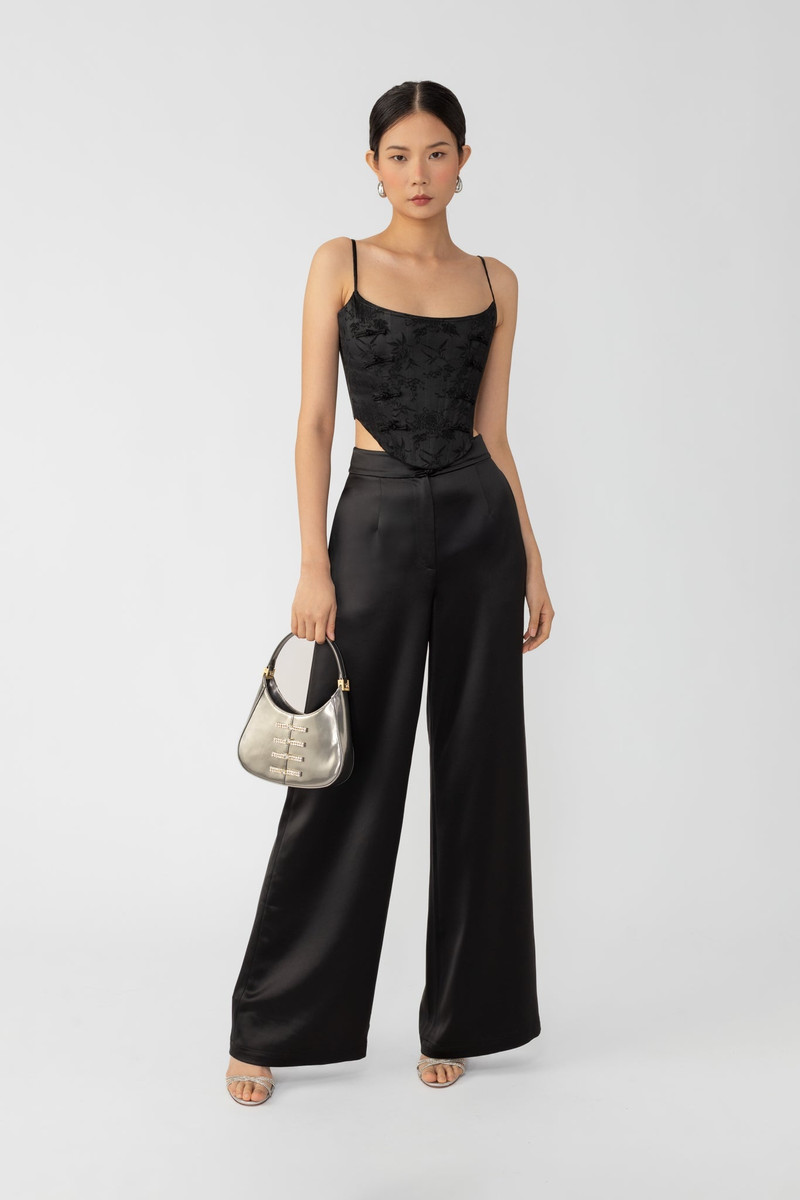 SAU LEE PADMA SATIN PANT outlook