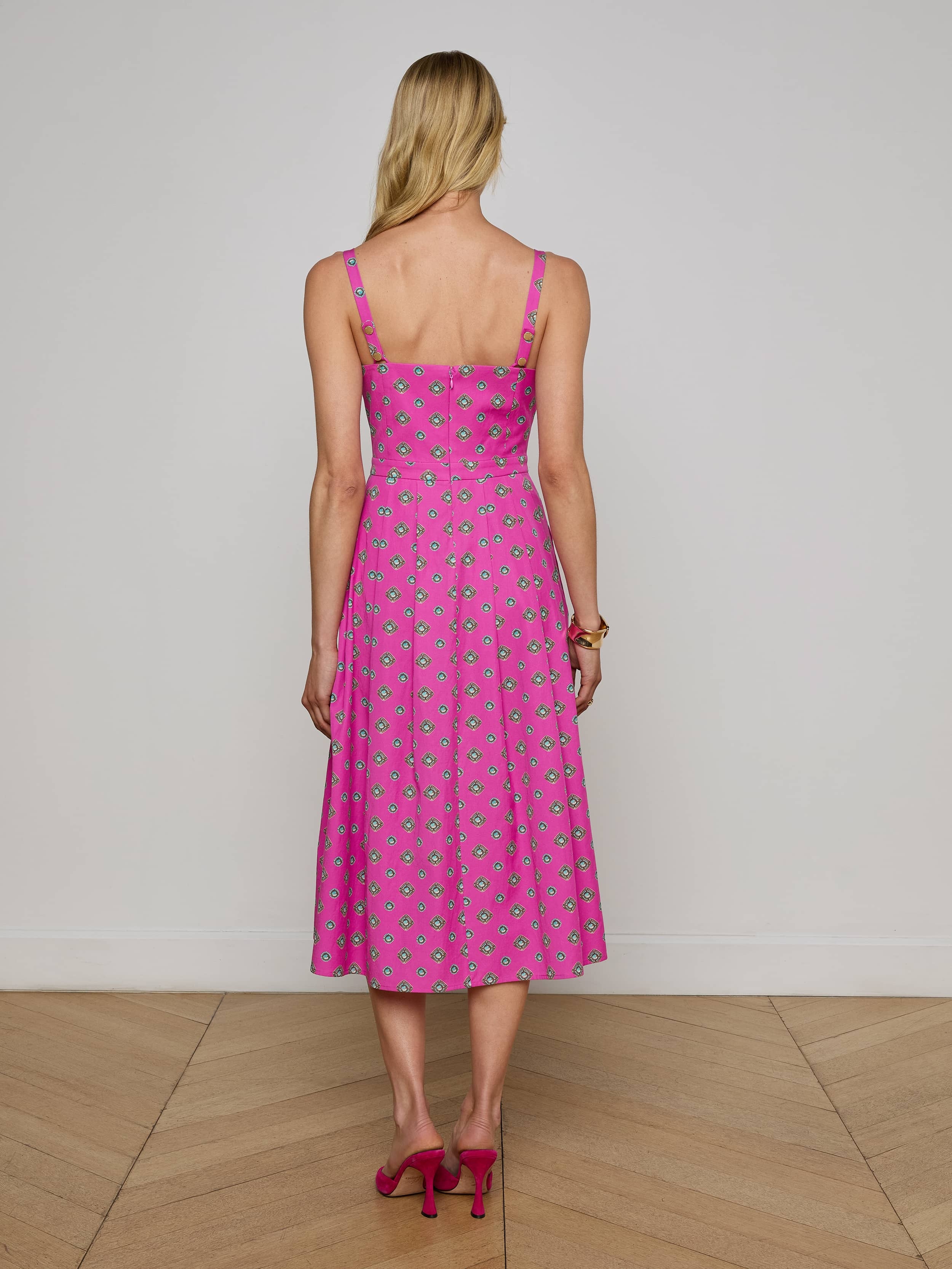 Esmeralda Poplin Dress - 4