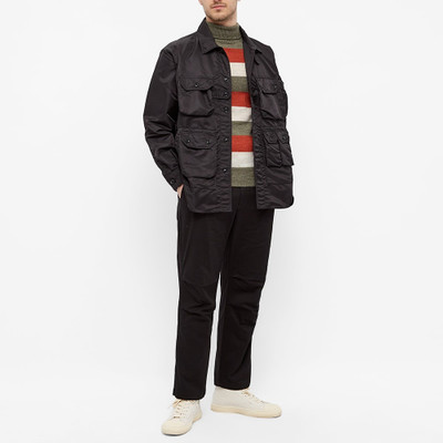 Nigel Cabourn Nigel Cabourn Striped Seamless Rollneck Knit outlook