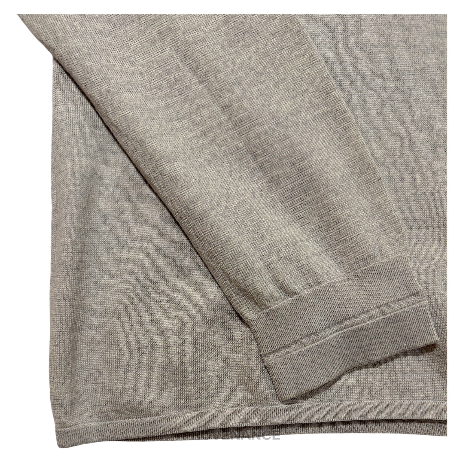 Balenciaga Raglan Wool Sweater - Oatmeal S - 6
