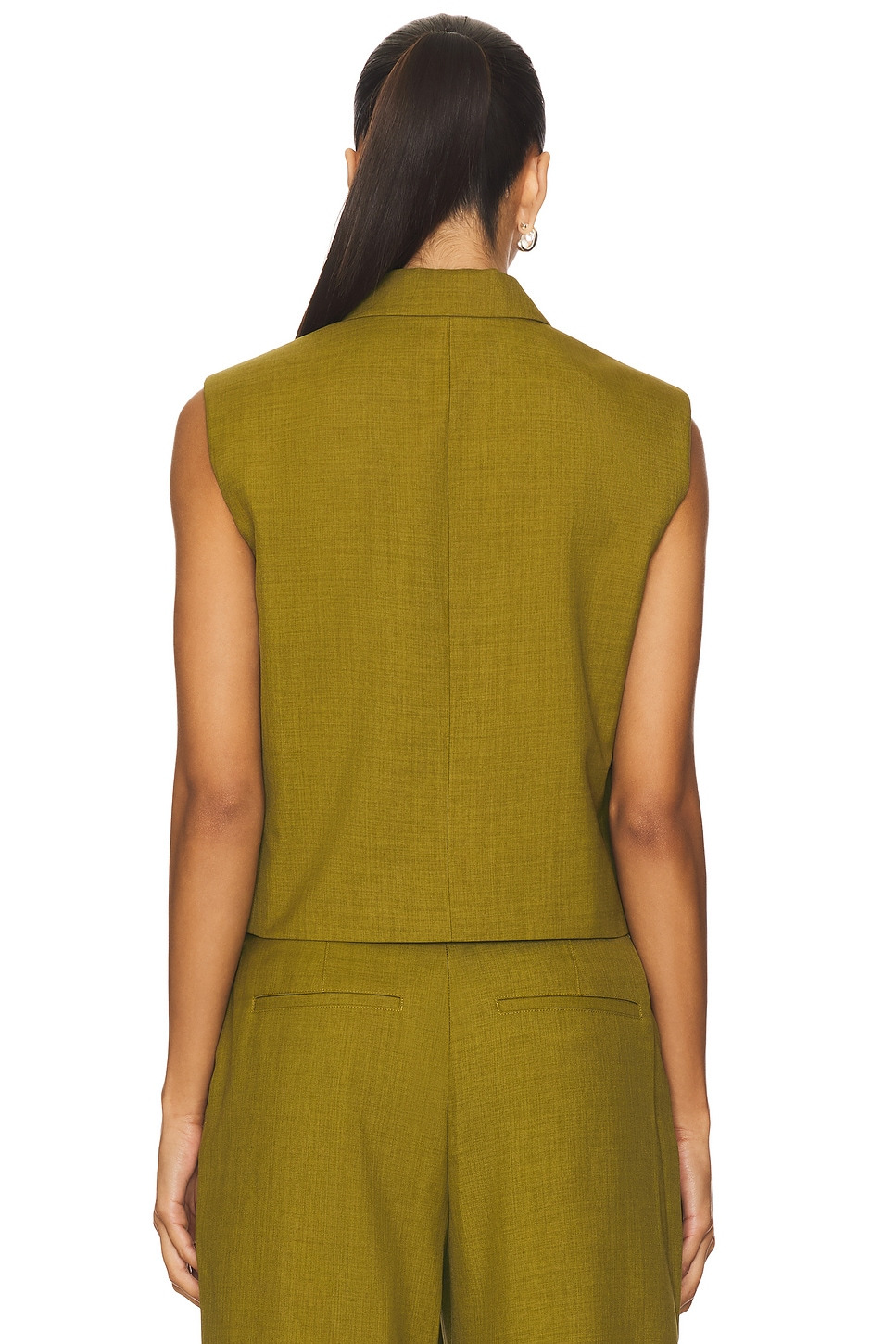 Peak Double Breasted Vest - 4