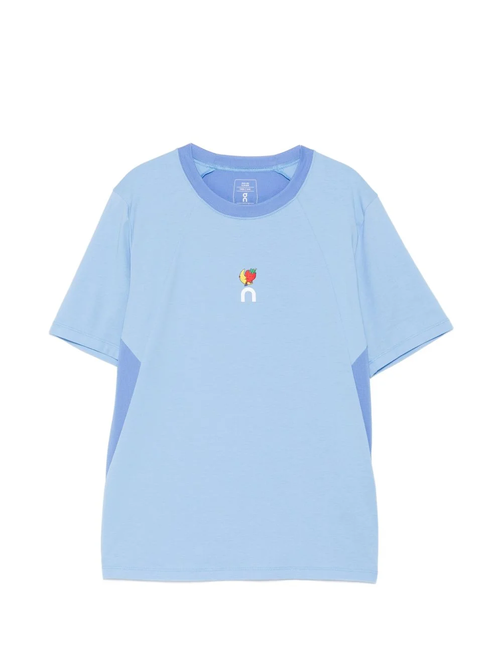 round-neck logo T-shirt - 1