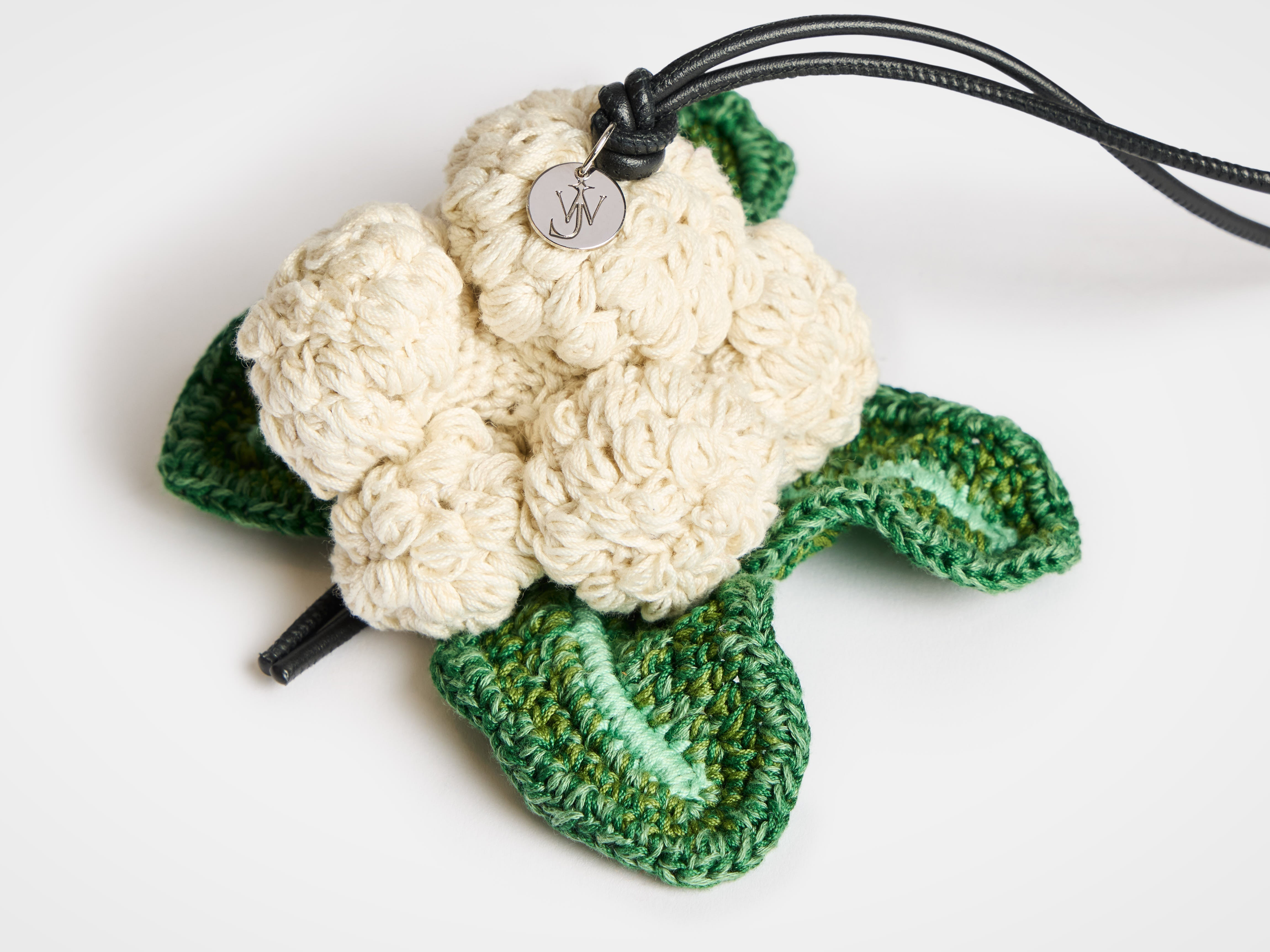 HAND-CROCHETED CAULIFLOWER CHARM - 2