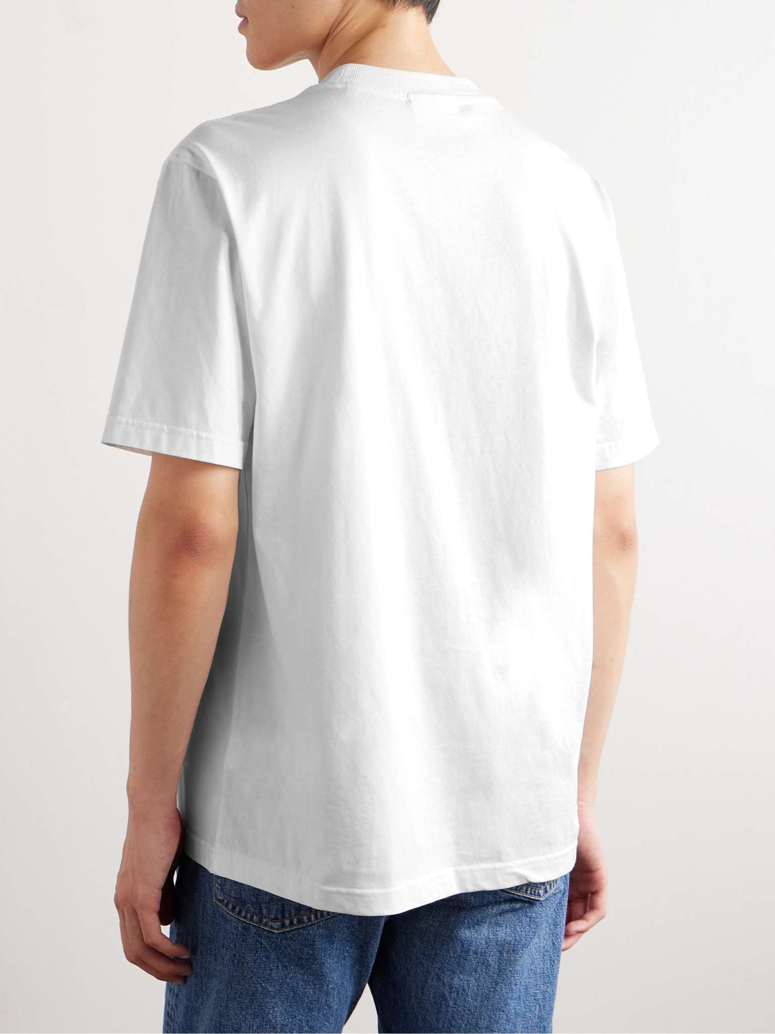 Adam Logo-Embroidered Pima Cotton-Jersey T-Shirt - 3