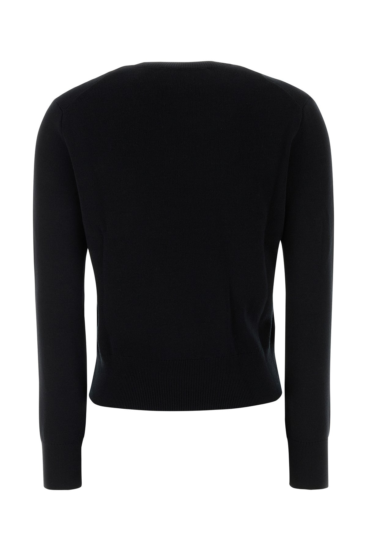 Black wool sweater - 2