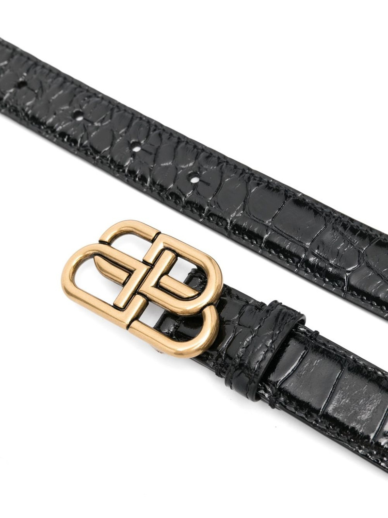 BALENCIAGA BB thin belt outlook