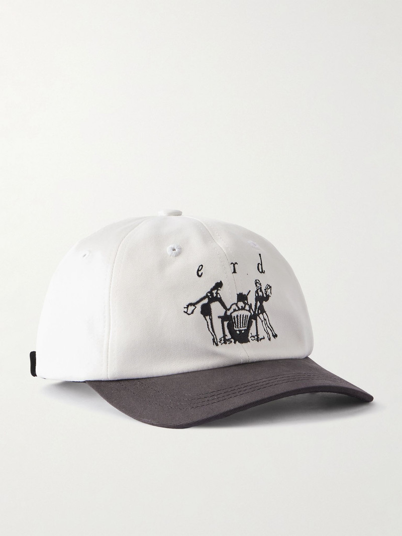 帽子 EnfantsRichesDeprimes 25SS Secretary cap Enfants Riches Déprimés Secretary Logo-Embroidered Cotton-Twill