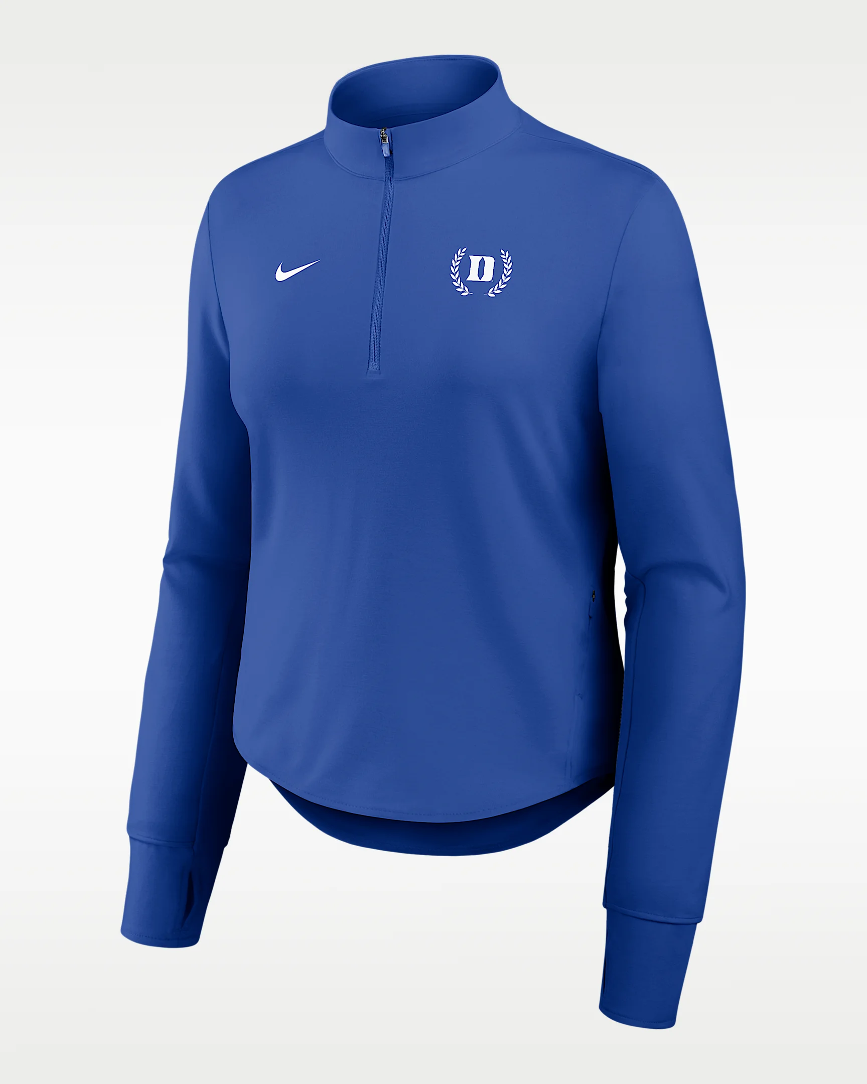 Duke Swift Women's Nike Dri-FIT College Half-Zip Top - 1