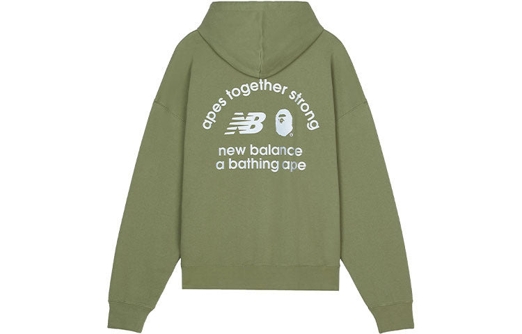 New Balance Men's New Balance x Bape Crossover Logo Printing Sports Green BASW3000-GRX - 2