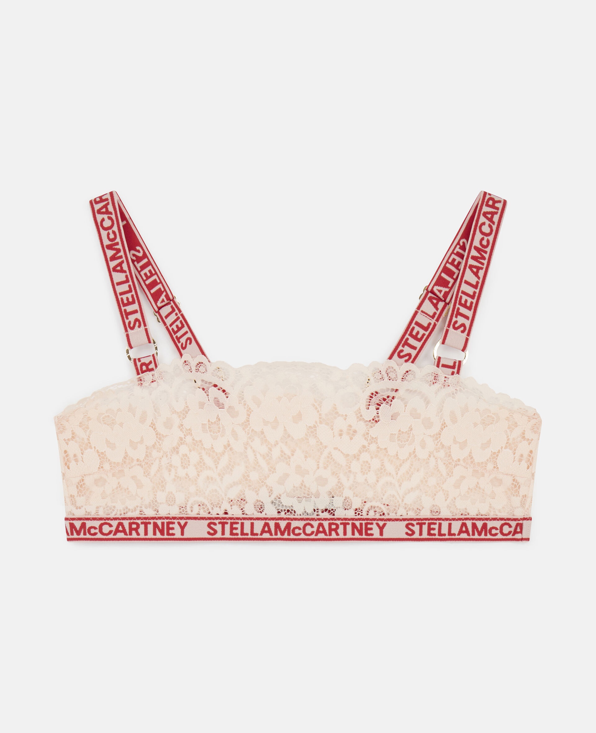 Lace Flounce Bralette Bra - 1
