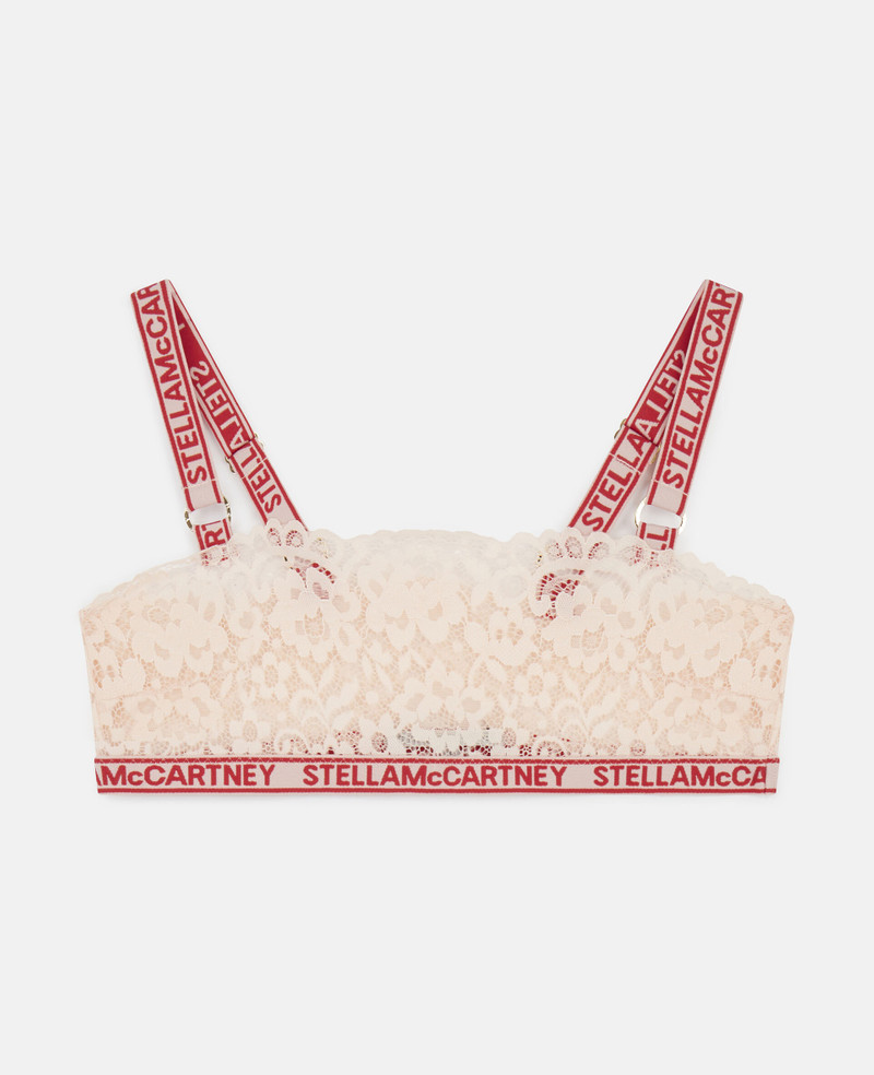 Lace Flounce Bralette Bra 1