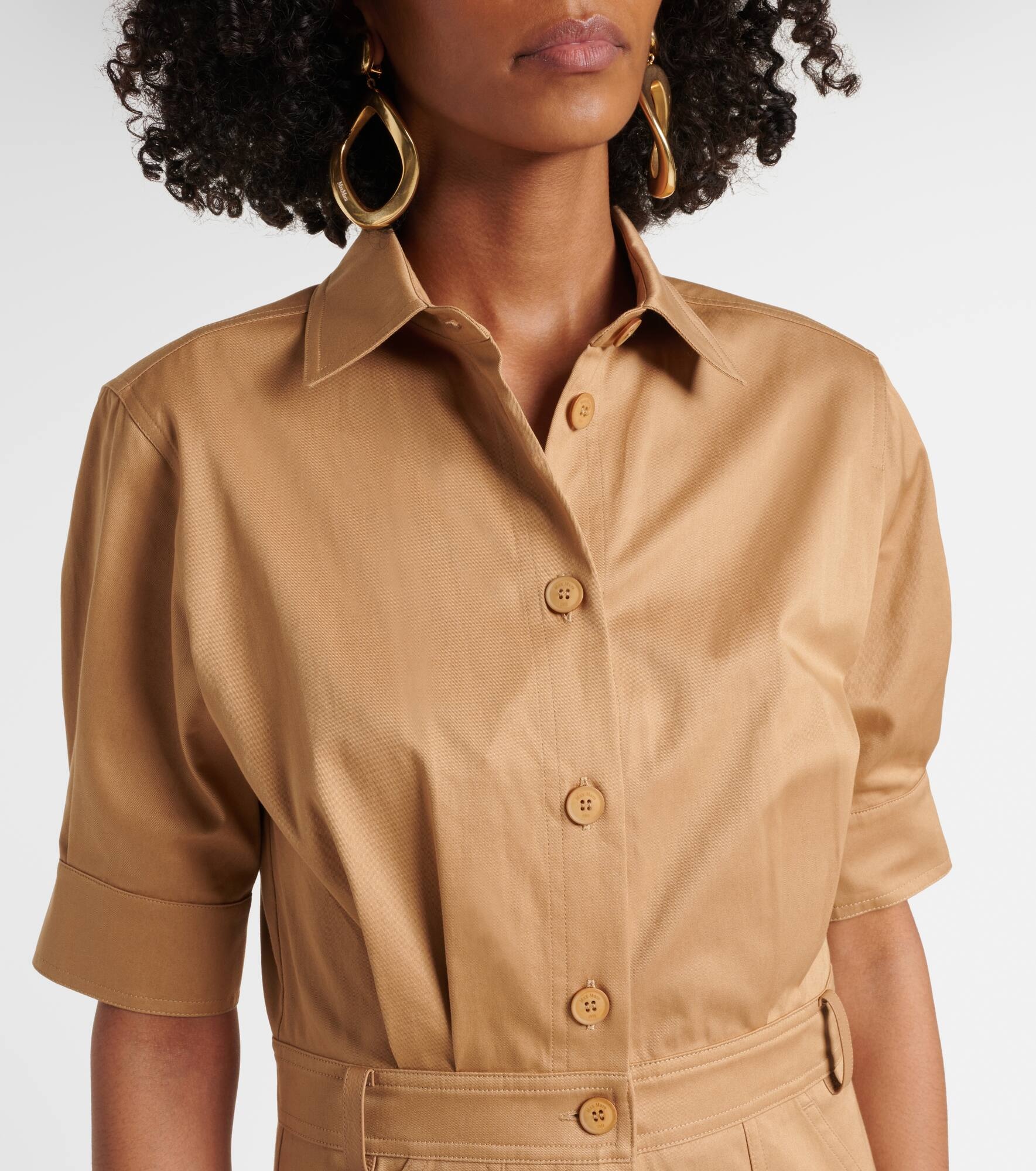 Cotton jumpsuit - 4