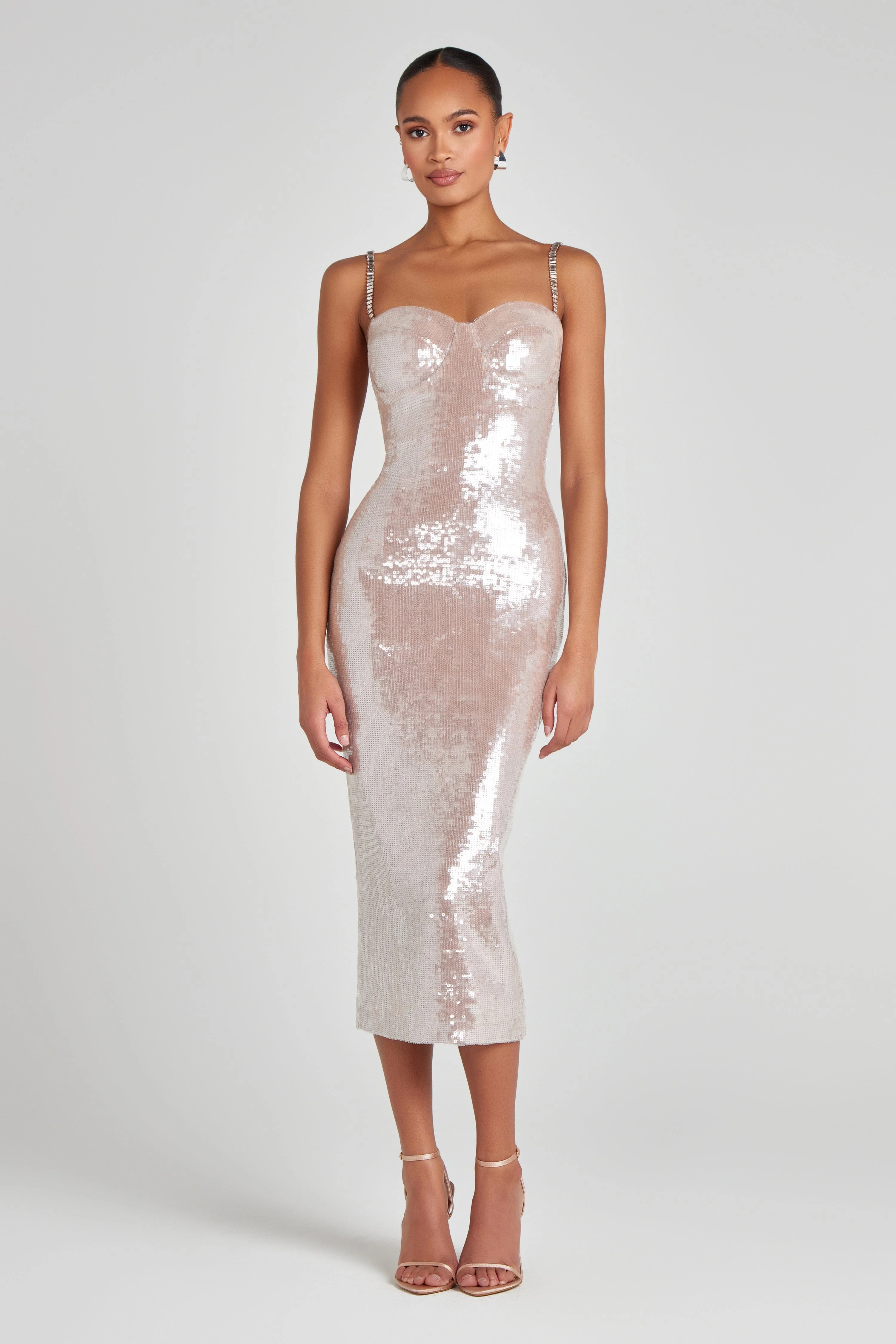 Nina Champagne Dress - 1