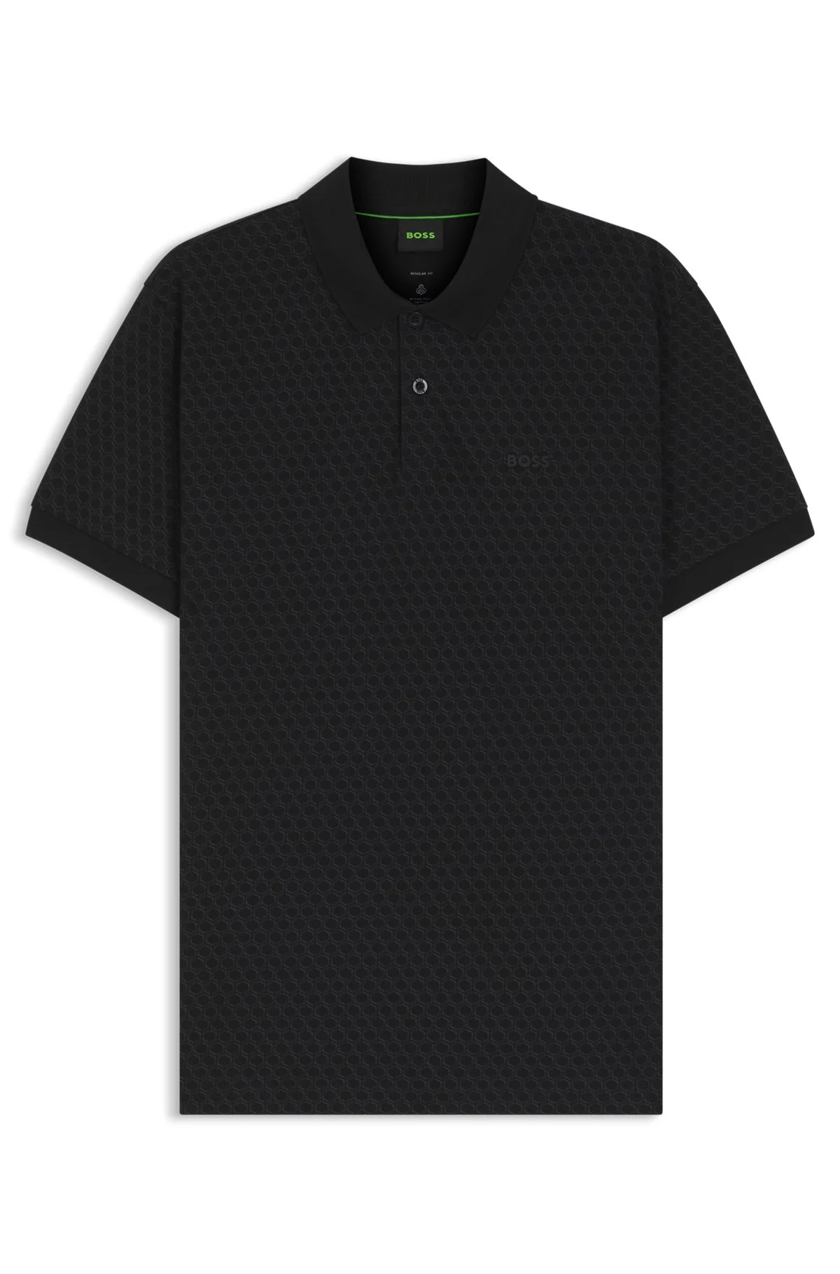 PRINTED POLO SHIRT IN COTTON PIQUÉ - 1