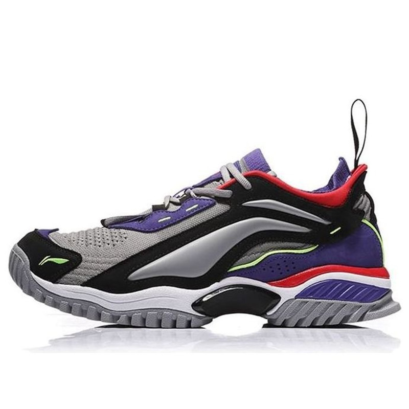 Li-Ning Aurora SkyWalker x 파리 패션 위크 'Gray Purple'AGLN235-4 - 1
