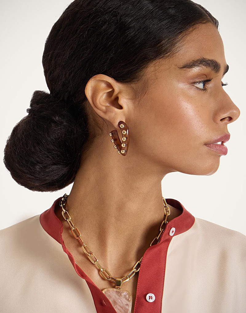 La DoubleJ Dew Earrings Mini outlook