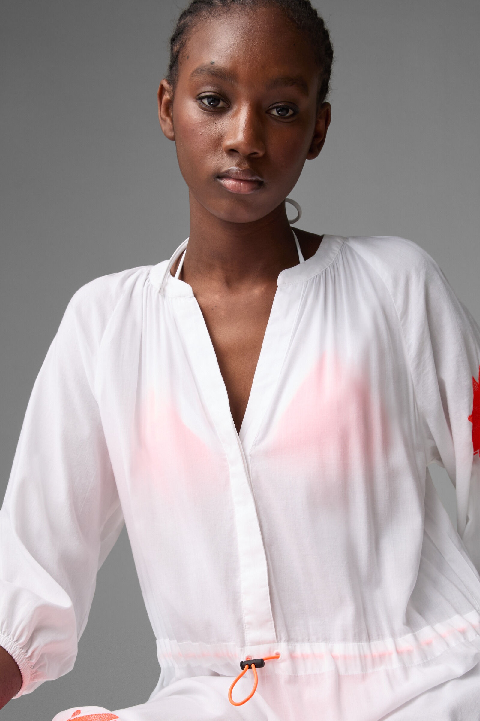 Olivia Tunic beach dress in White - 4