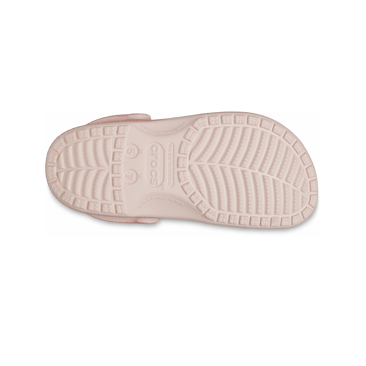 (WMNS) Crocs Classic Glitter Clogs 'Pink' 205942-6WV - 6