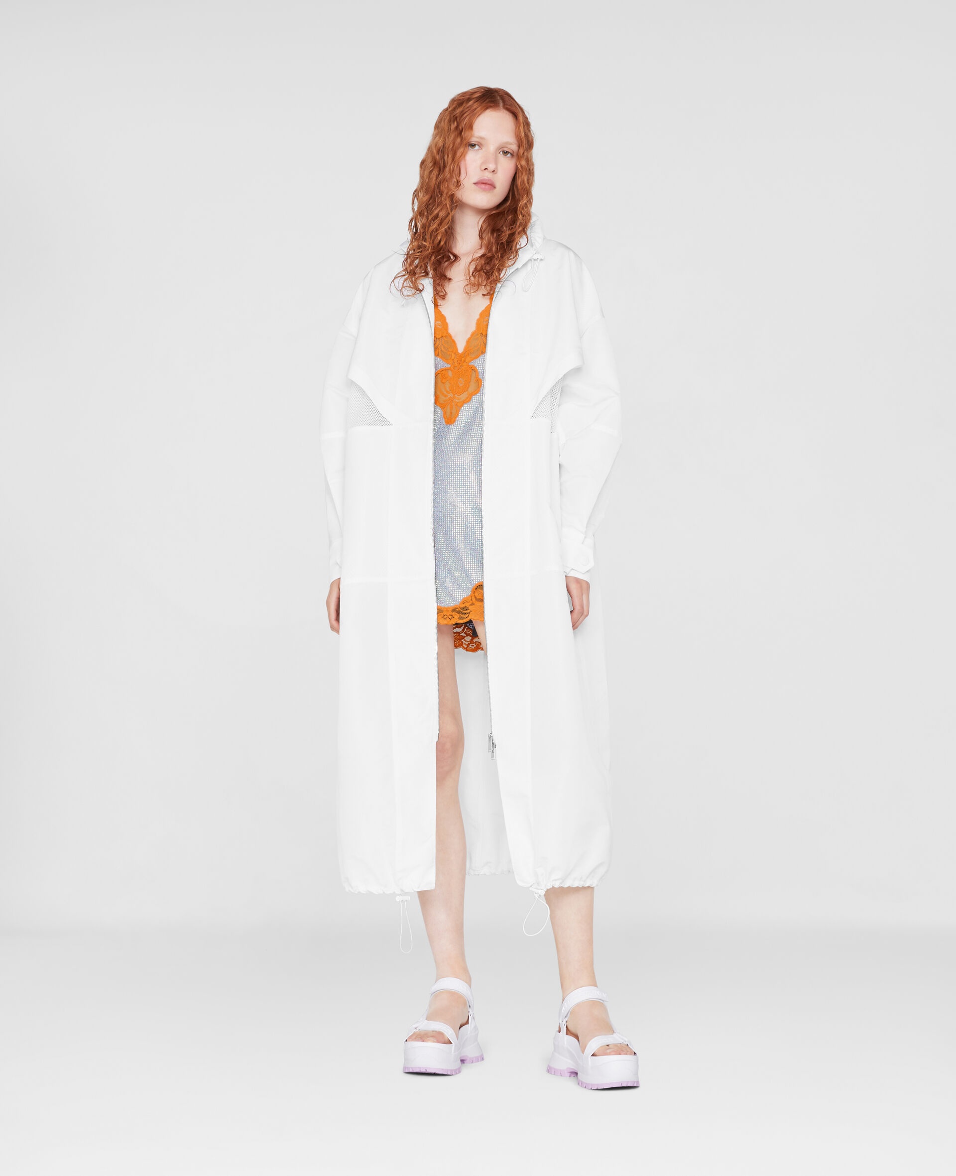 Hooded Trench coat - 2