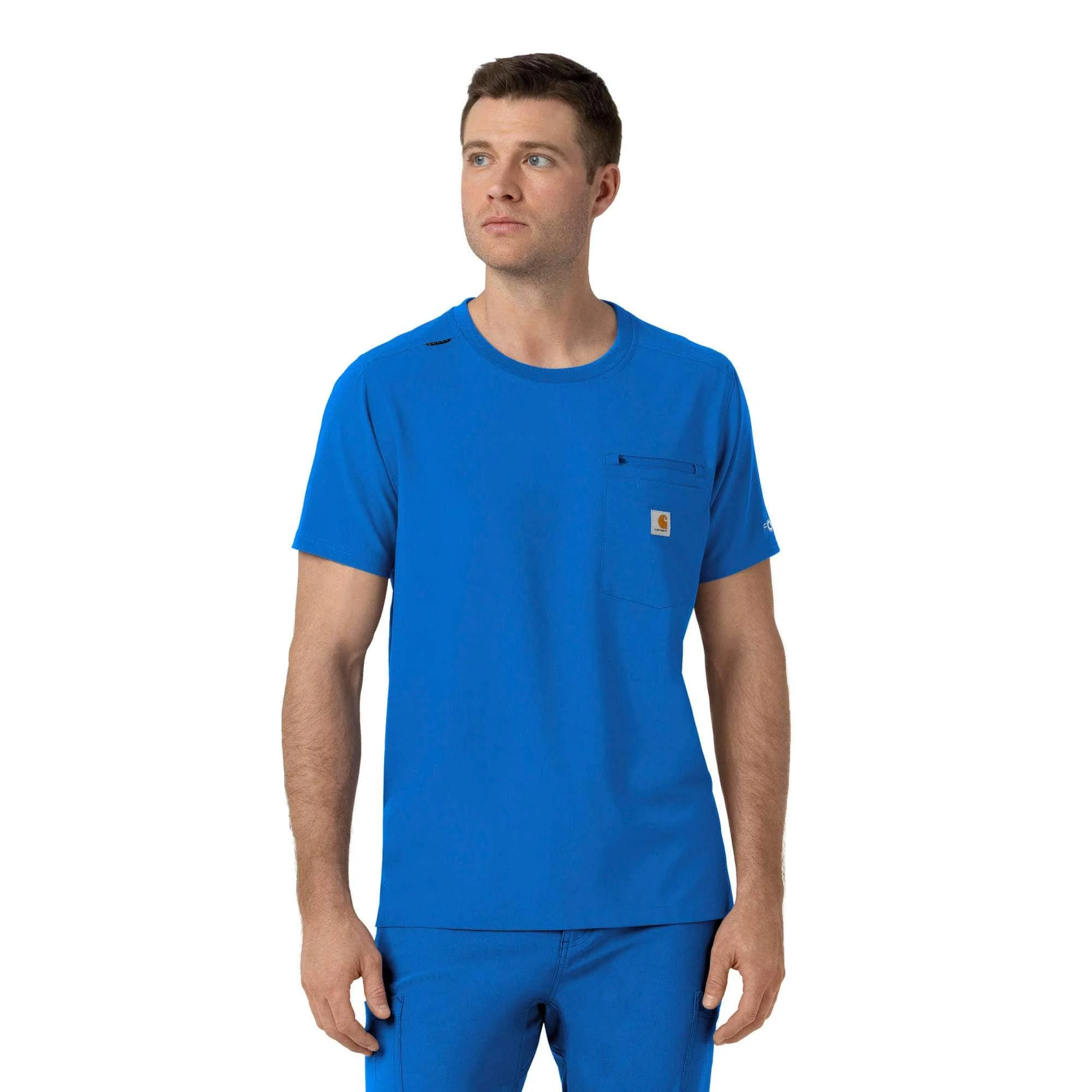Force Cross-Flex Crew Neck Scrub Top - 1