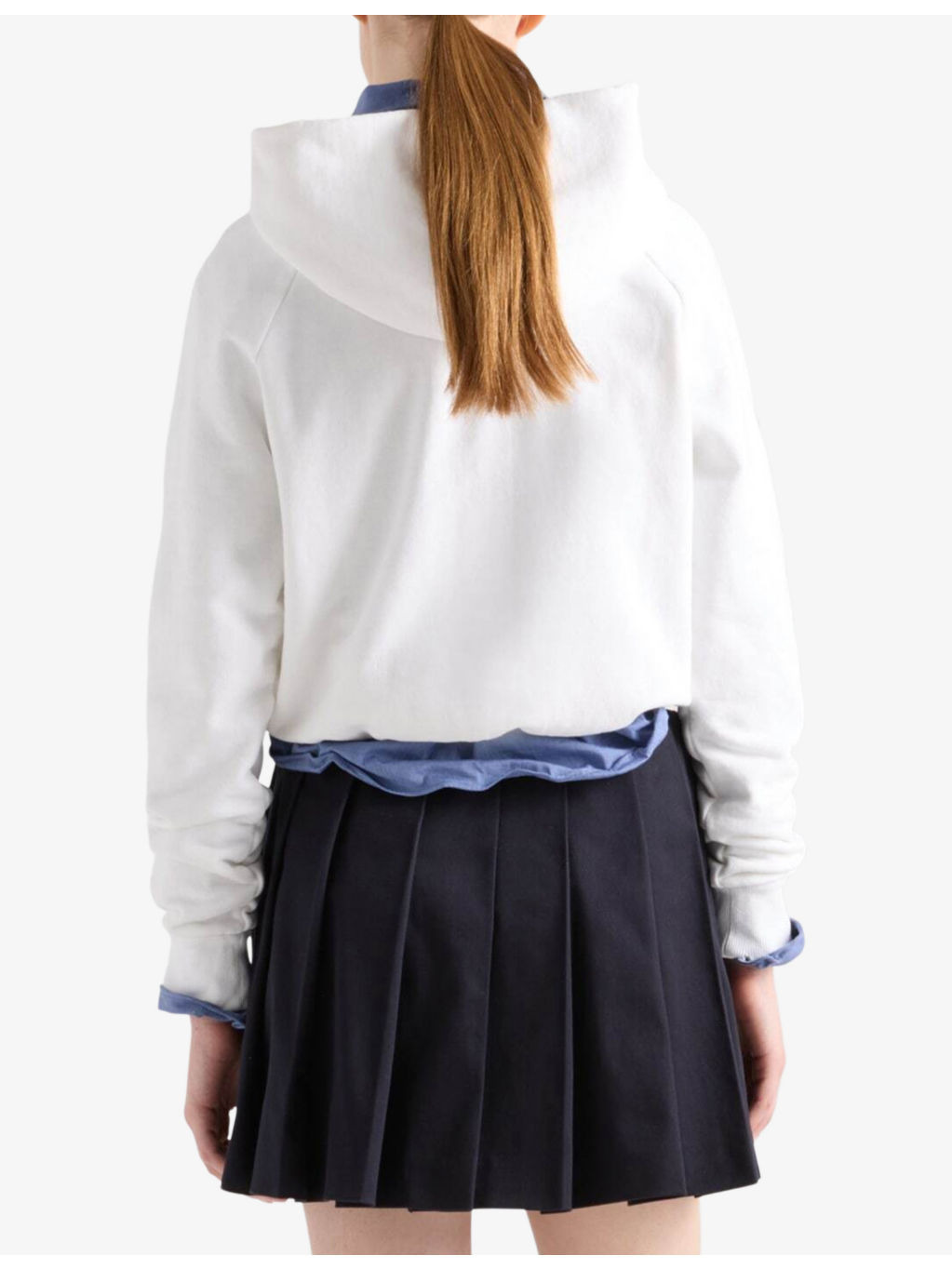 Logo-Print Relaxed-Fit Cotton Hoody - 4