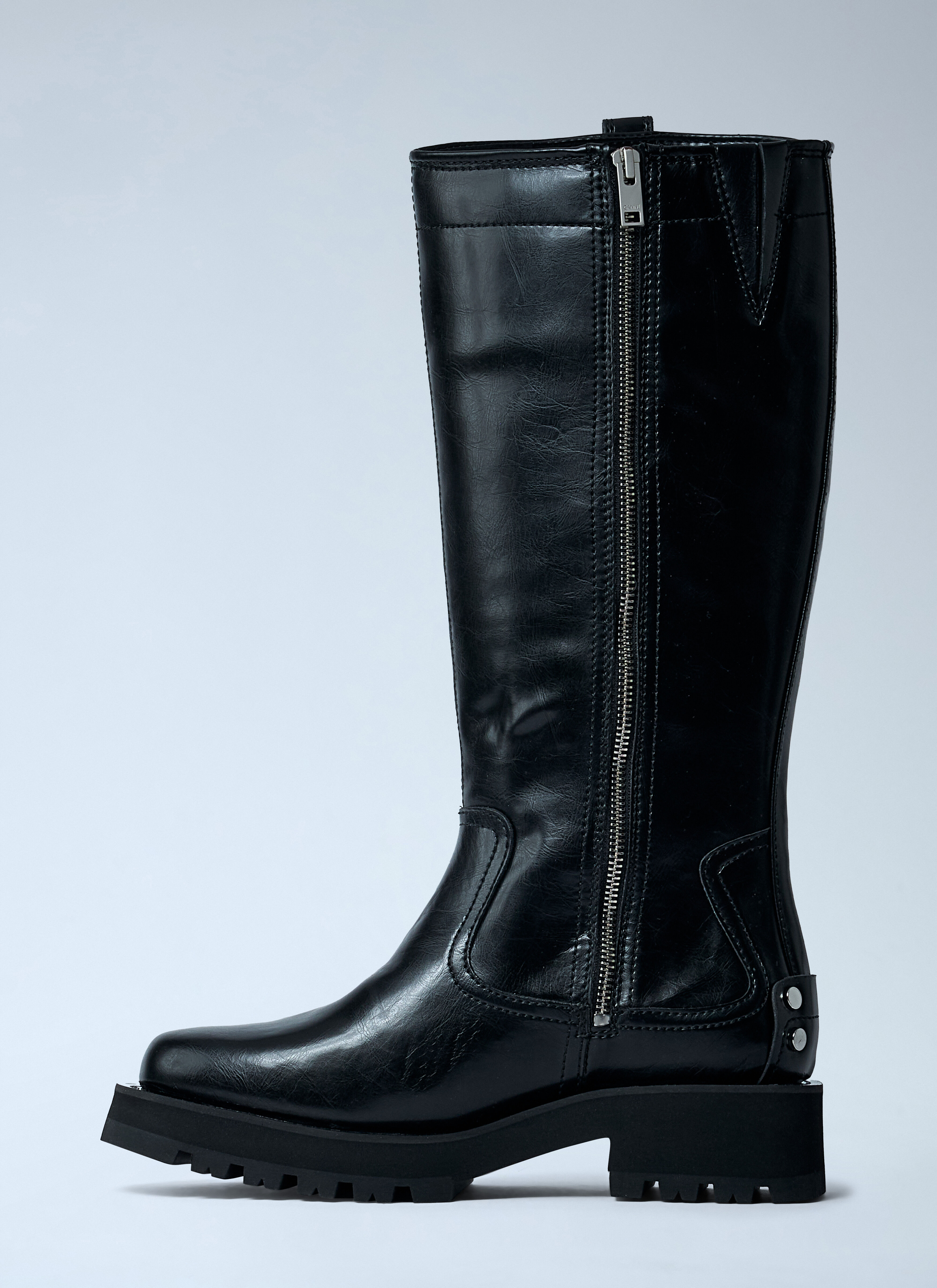 Studs High Boots - 4
