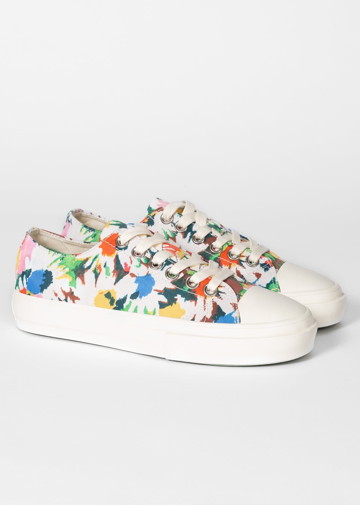 Floral Print 'Kinsey' Sneakers - 5