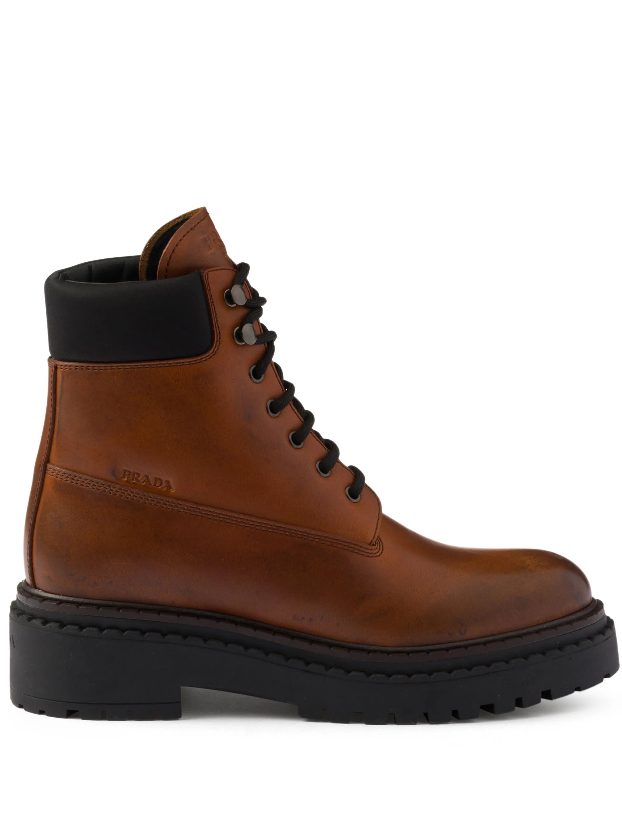 Leather Combat Booties - 1