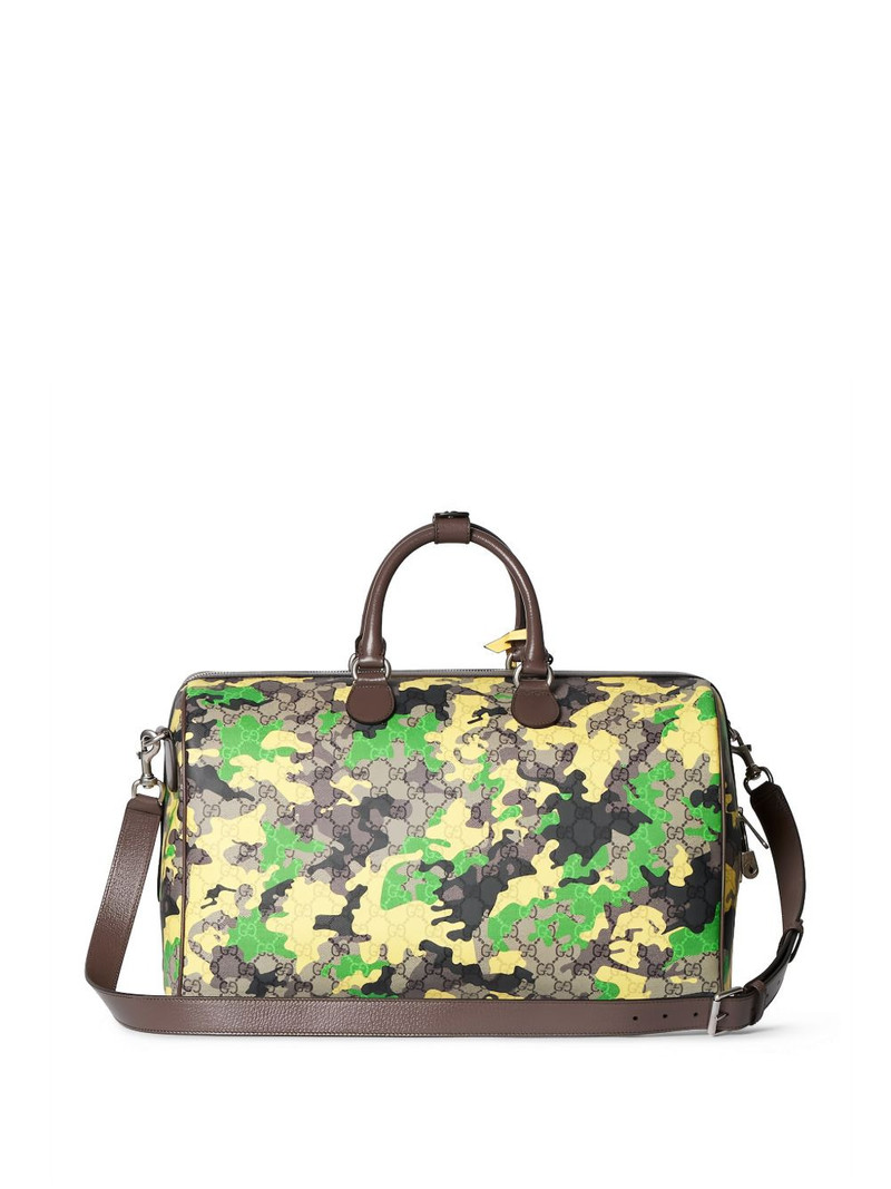 GUCCI GG camouflage luggage outlook