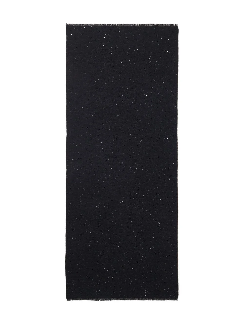 sequin-embellished scarf - 1