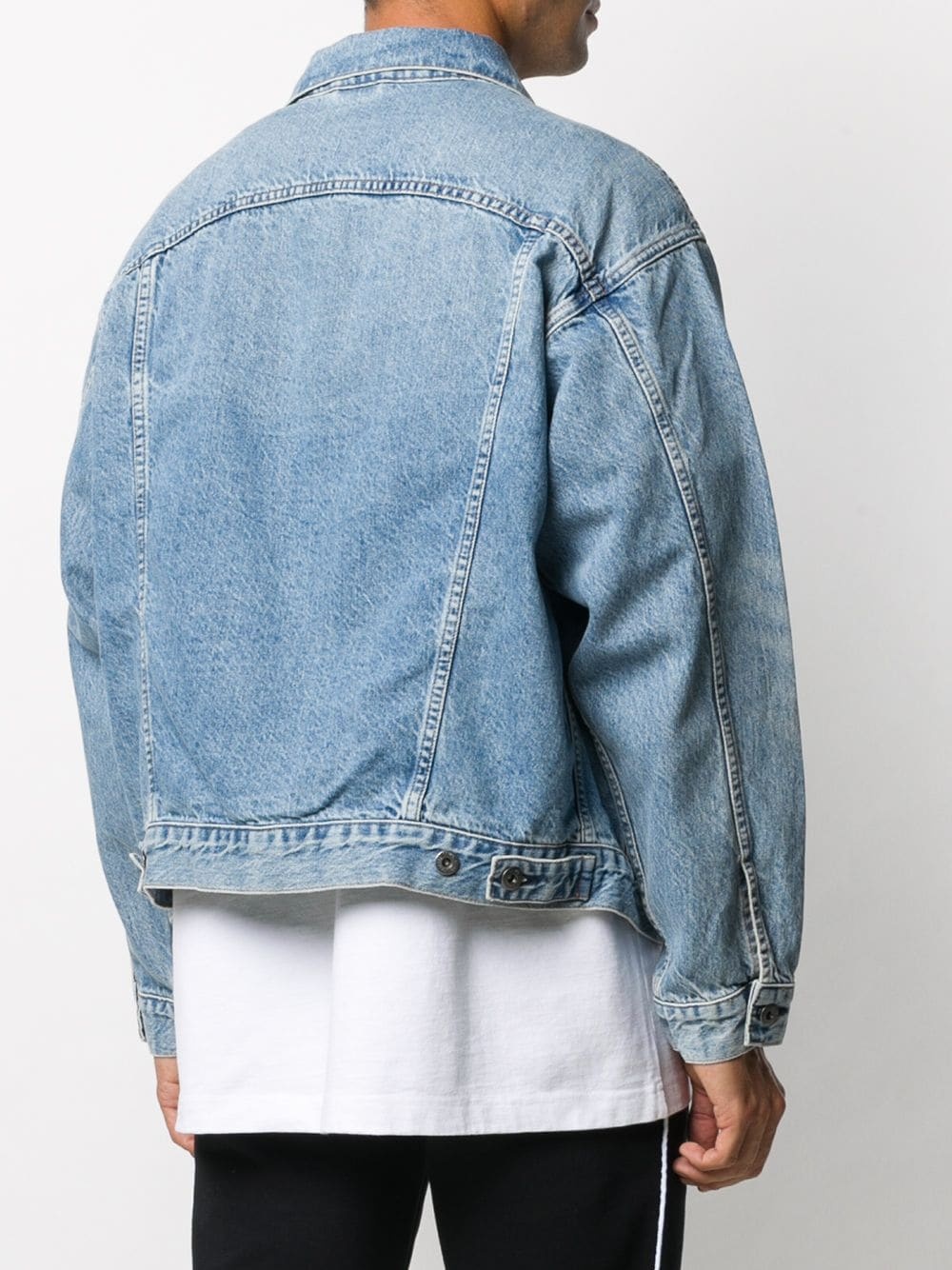 short denim jacket - 4