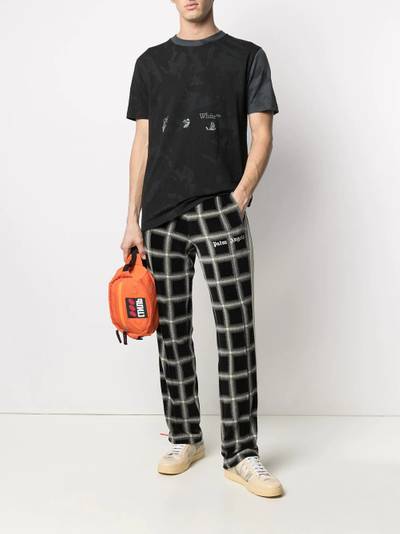 Off-White camouflage logo print T-shirt outlook