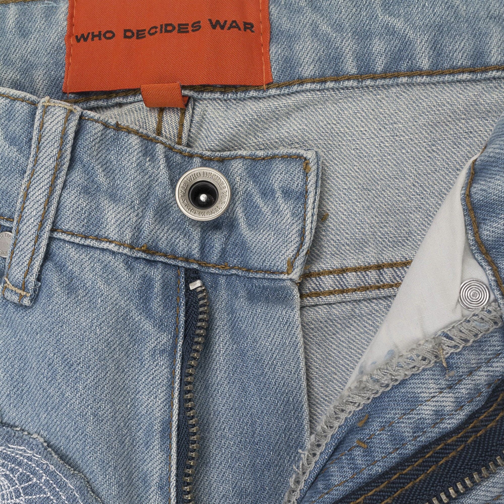 Who Decides War Notre Dame Fusion Denim 'Sky' - 3