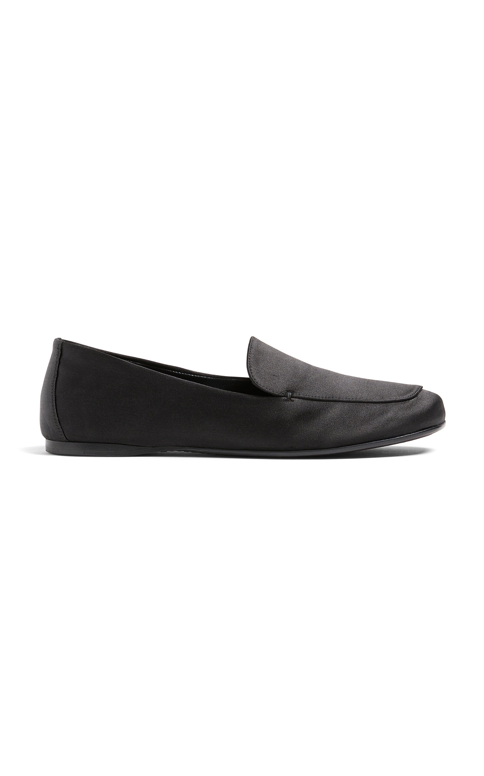 Monroe Satin Loafers black - 1