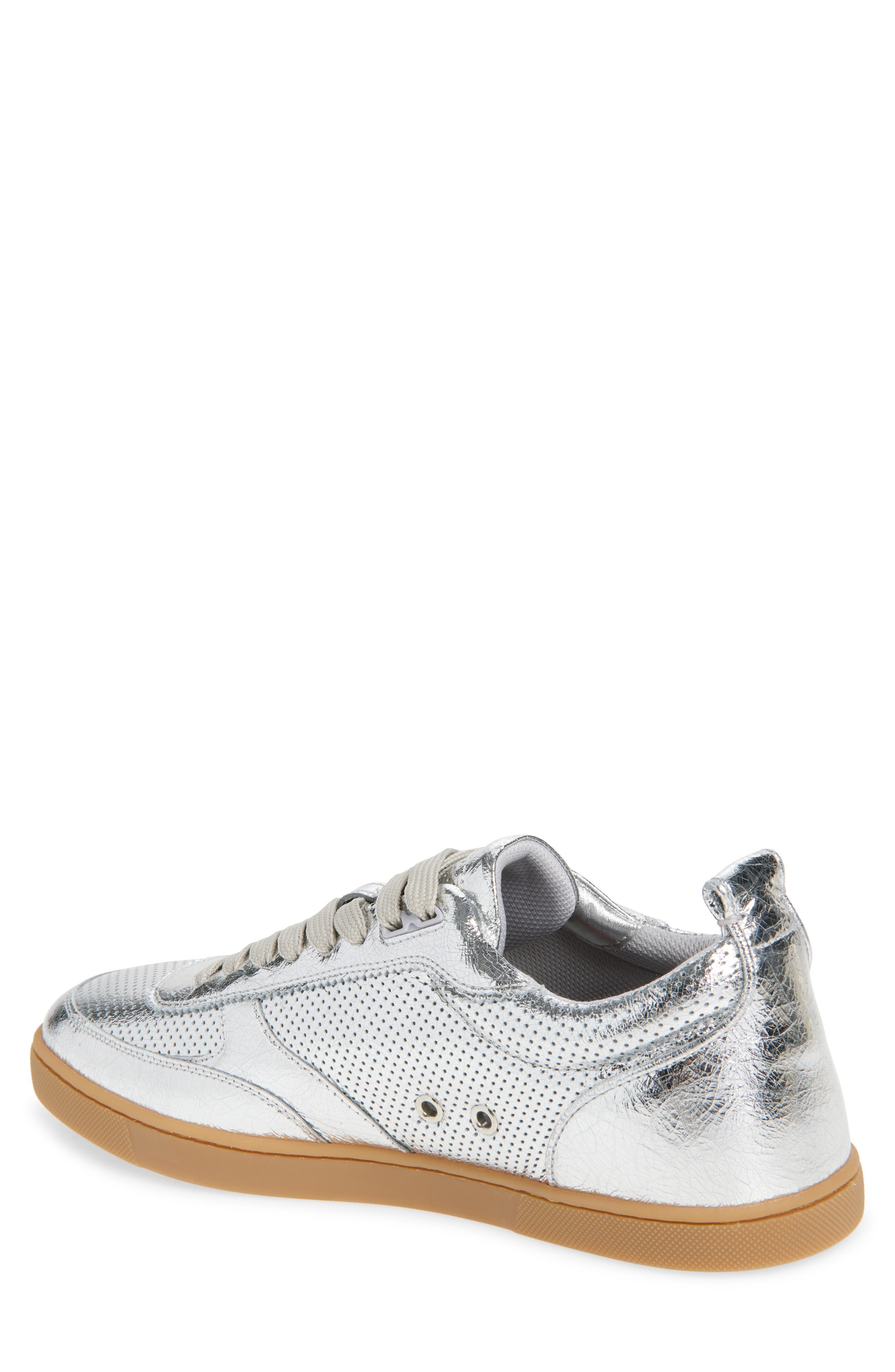 Christian Louboutin Tutti Rui Sneaker in Silver at Nordstrom - 2