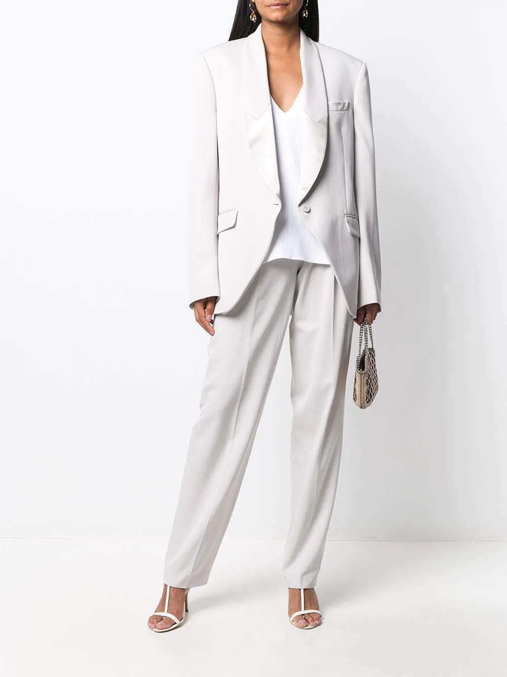 tailored high-waisted trousers - 2