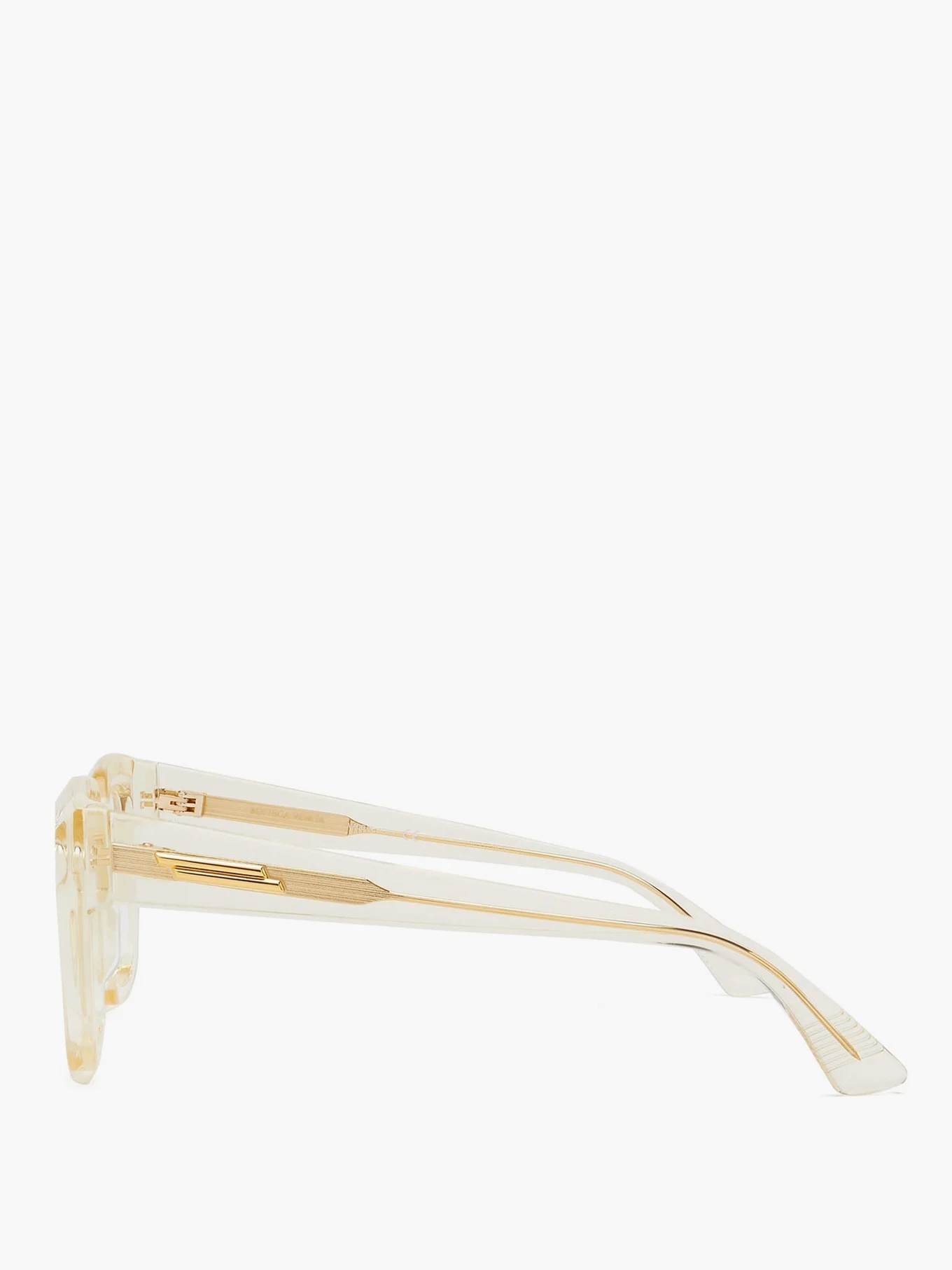 Square acetate and metal glasses - 4