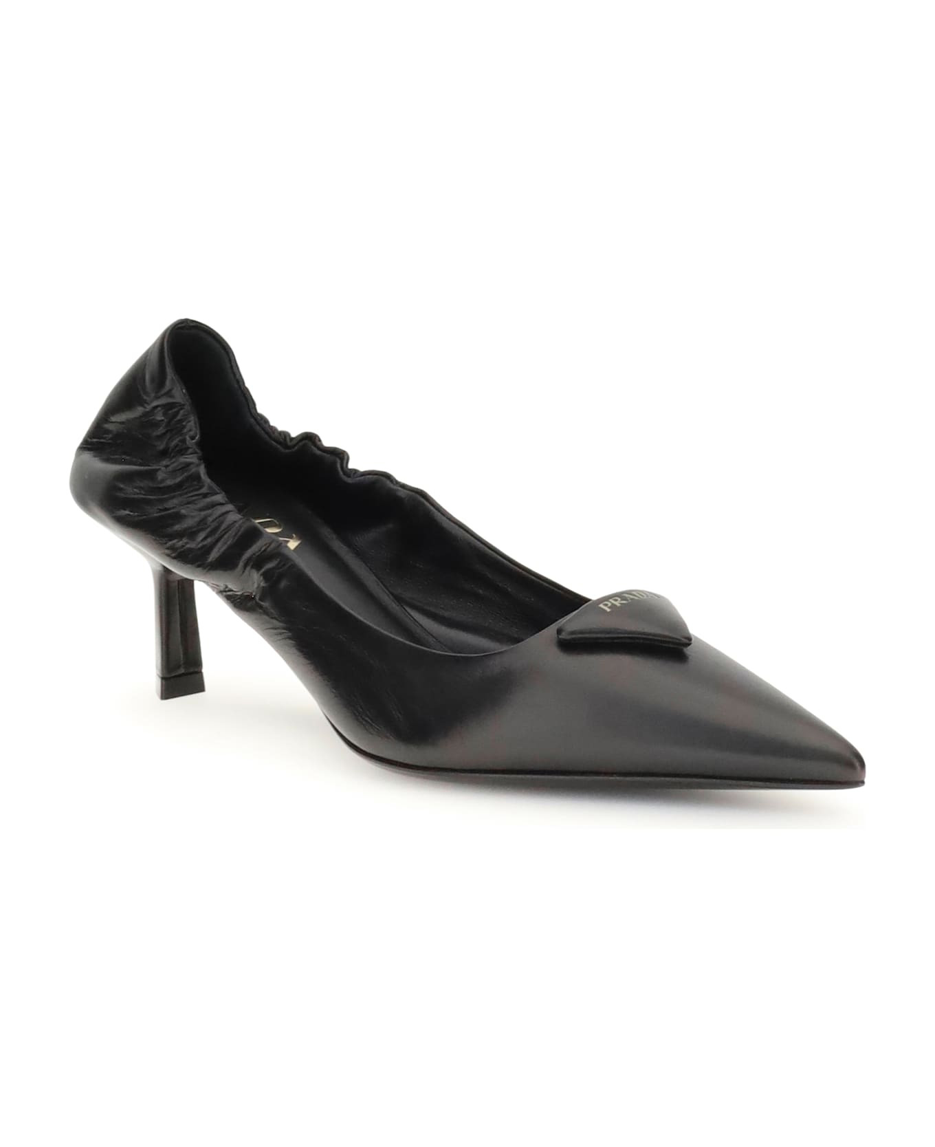 Leather Logo Pumps - 2