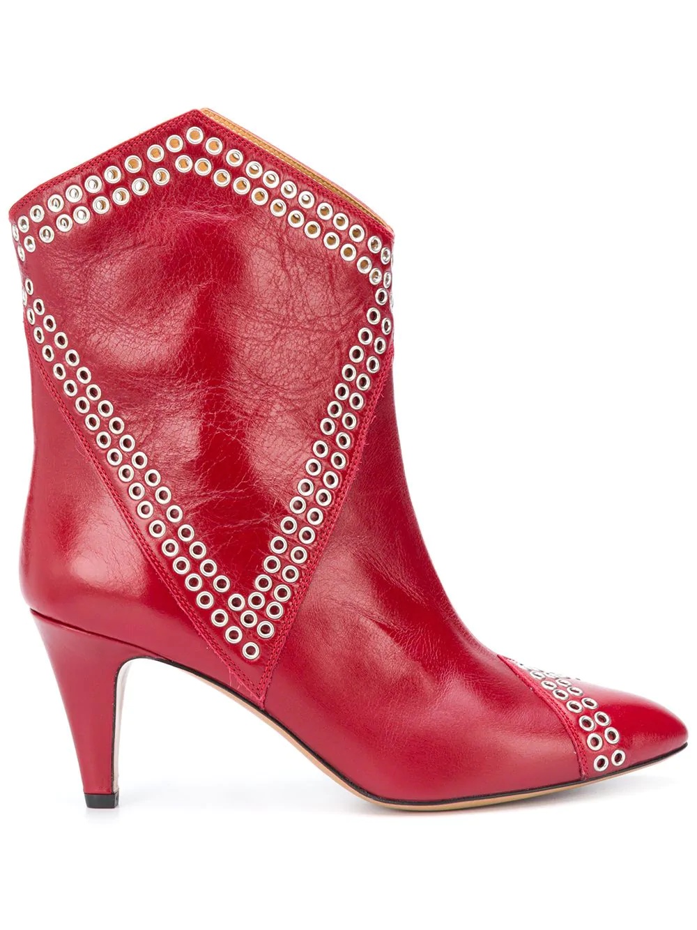 Demka eyelet-embellished boots - 1