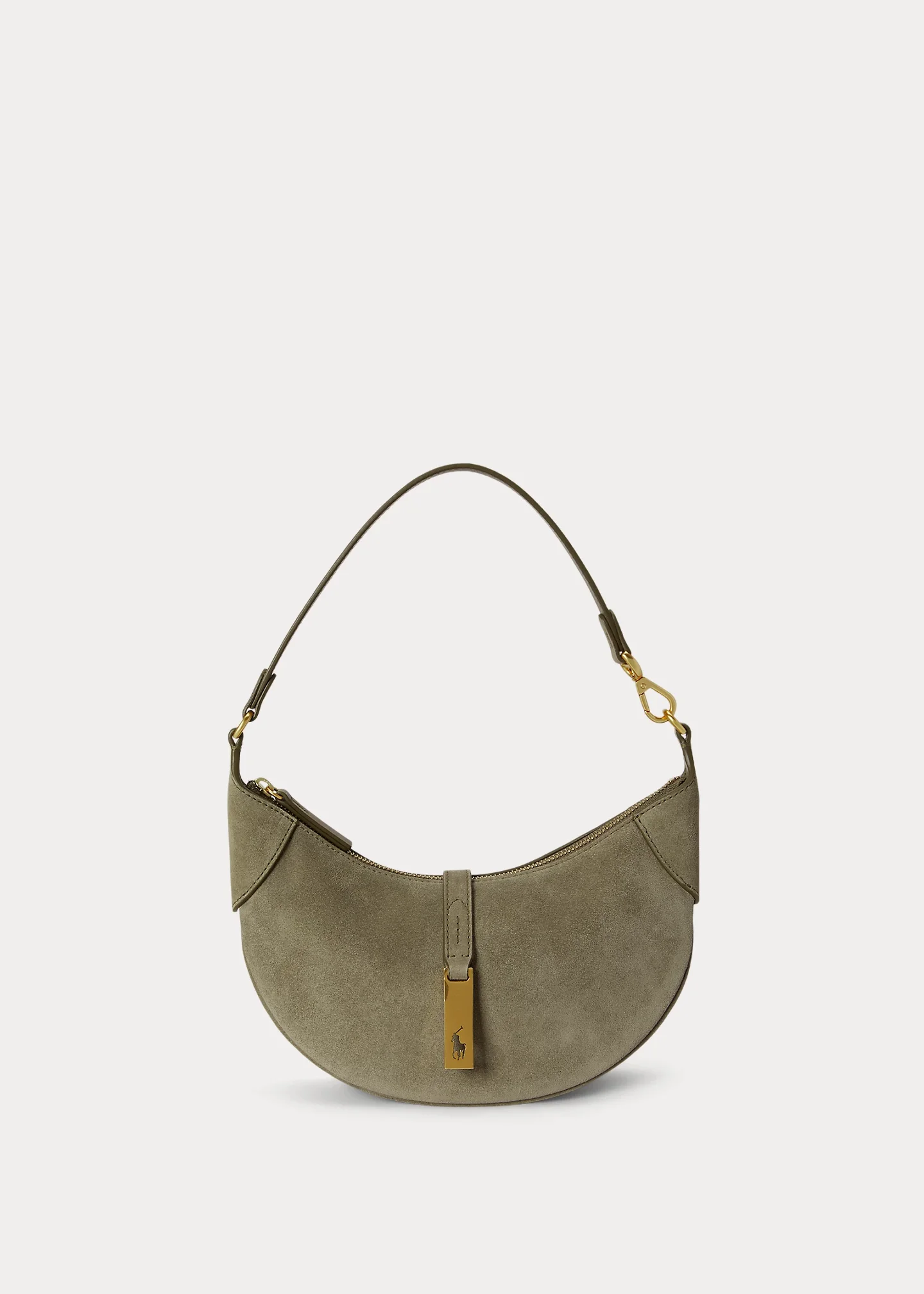 Polo ID Suede Mini Shoulder Bag - 1